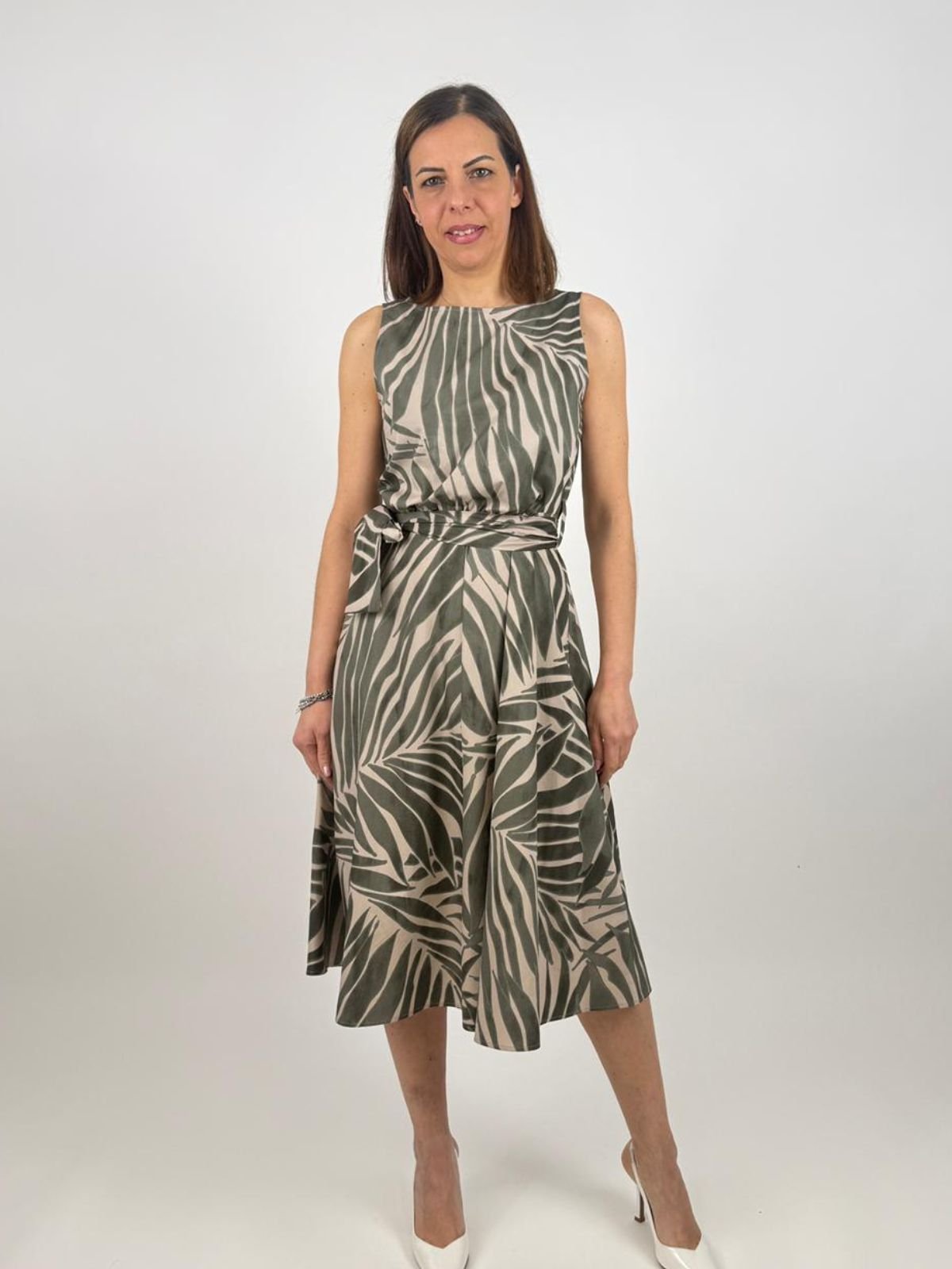 Abito Fit & Flare In Popeline Donna - PennyBlack - World Fashion