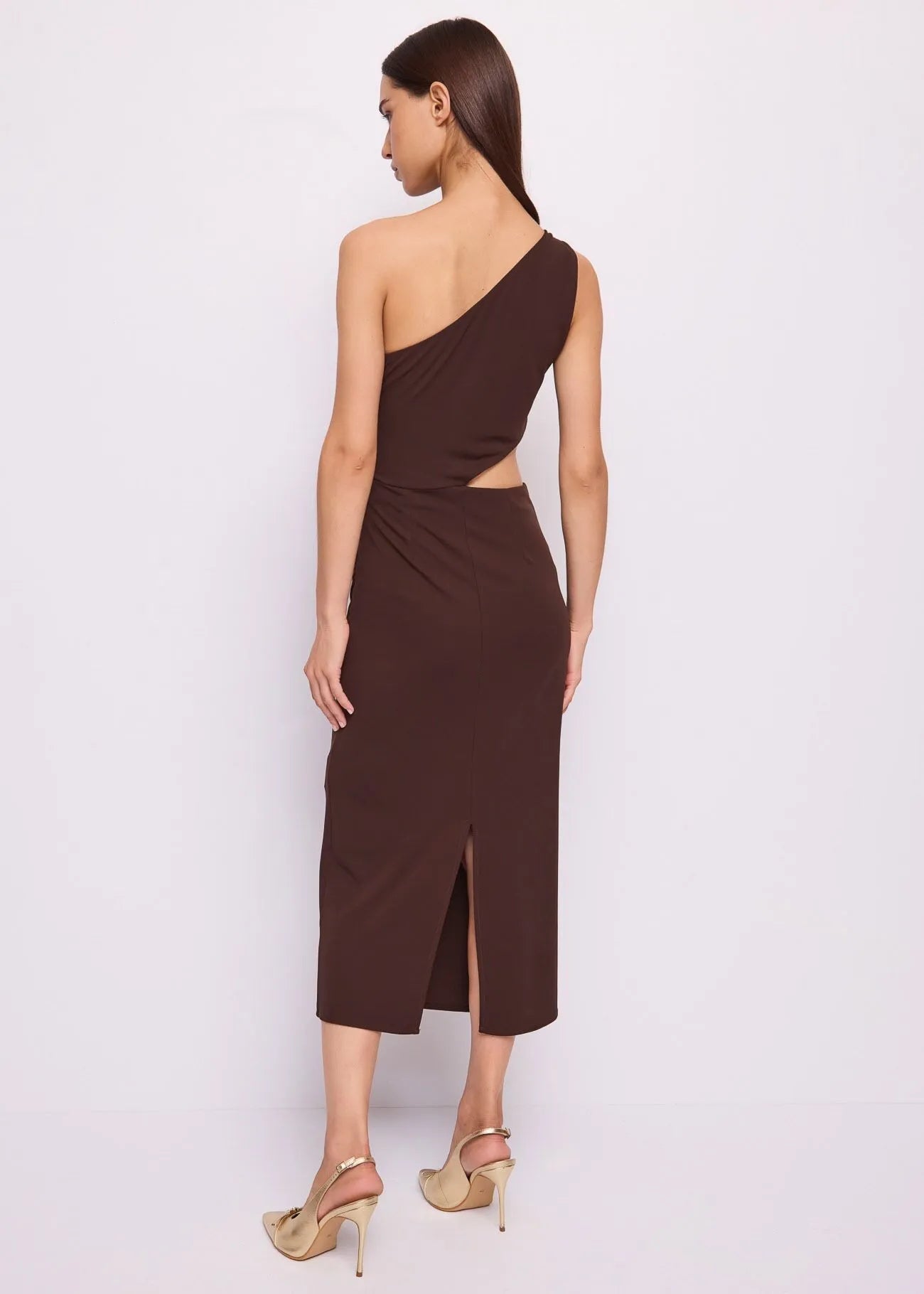 Abito In Jersey Monospalla Donna - Gaudì Fashion - World Fashion