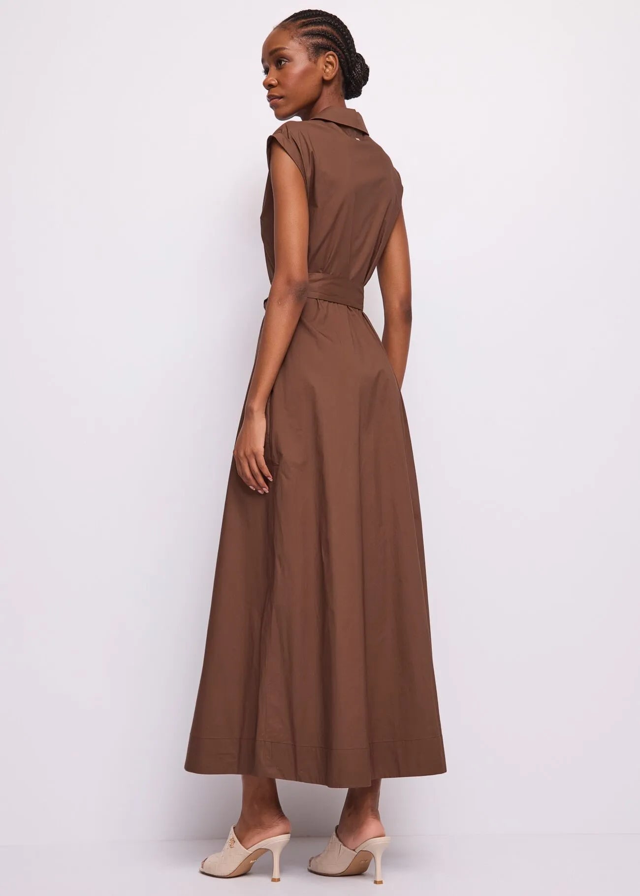 Abito Lungo Con Cintura S/M Donna - Gaudì Fashion - World Fashion