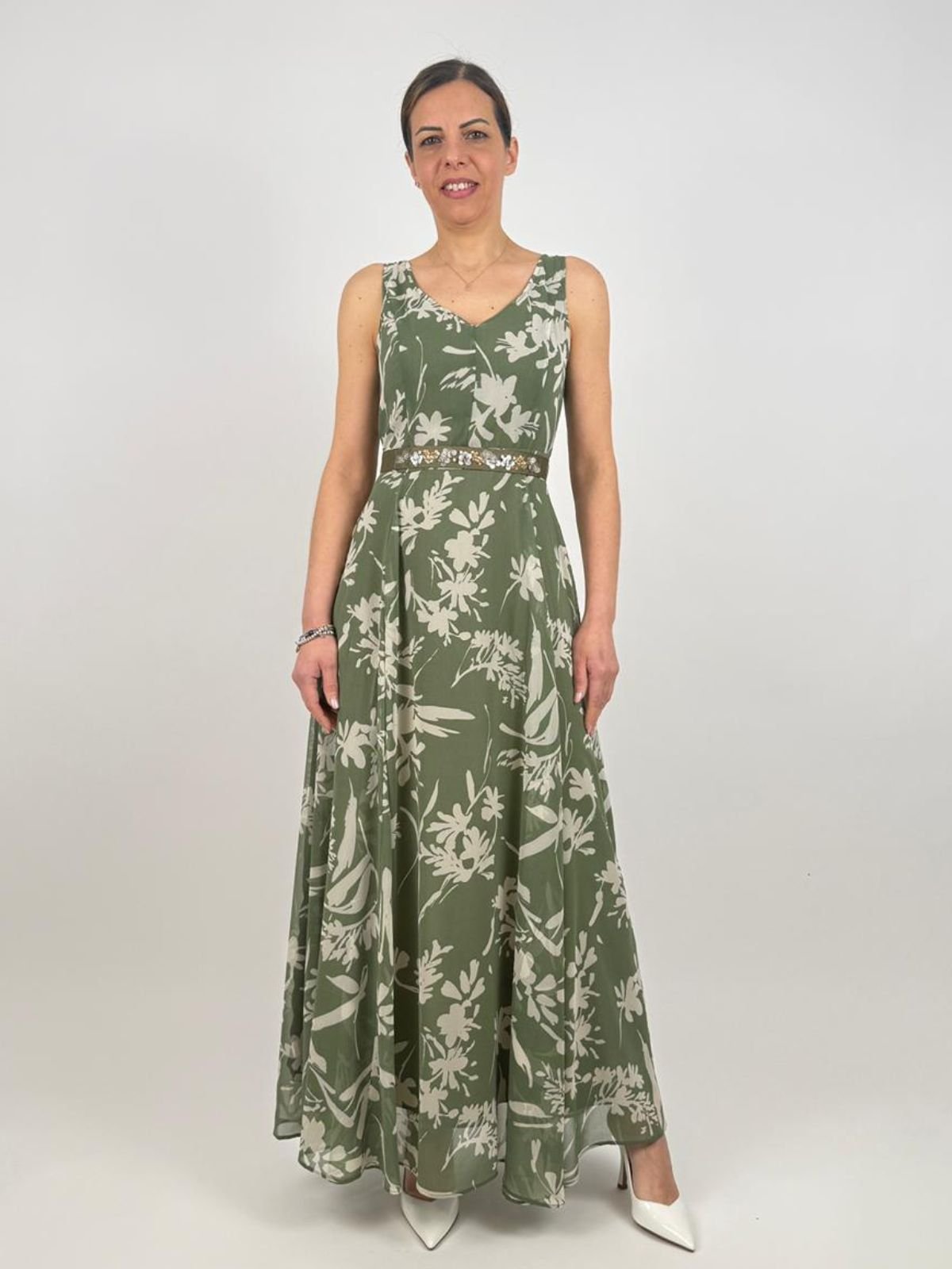 Abito Lungo Floreale Donna - PennyBlack - World Fashion