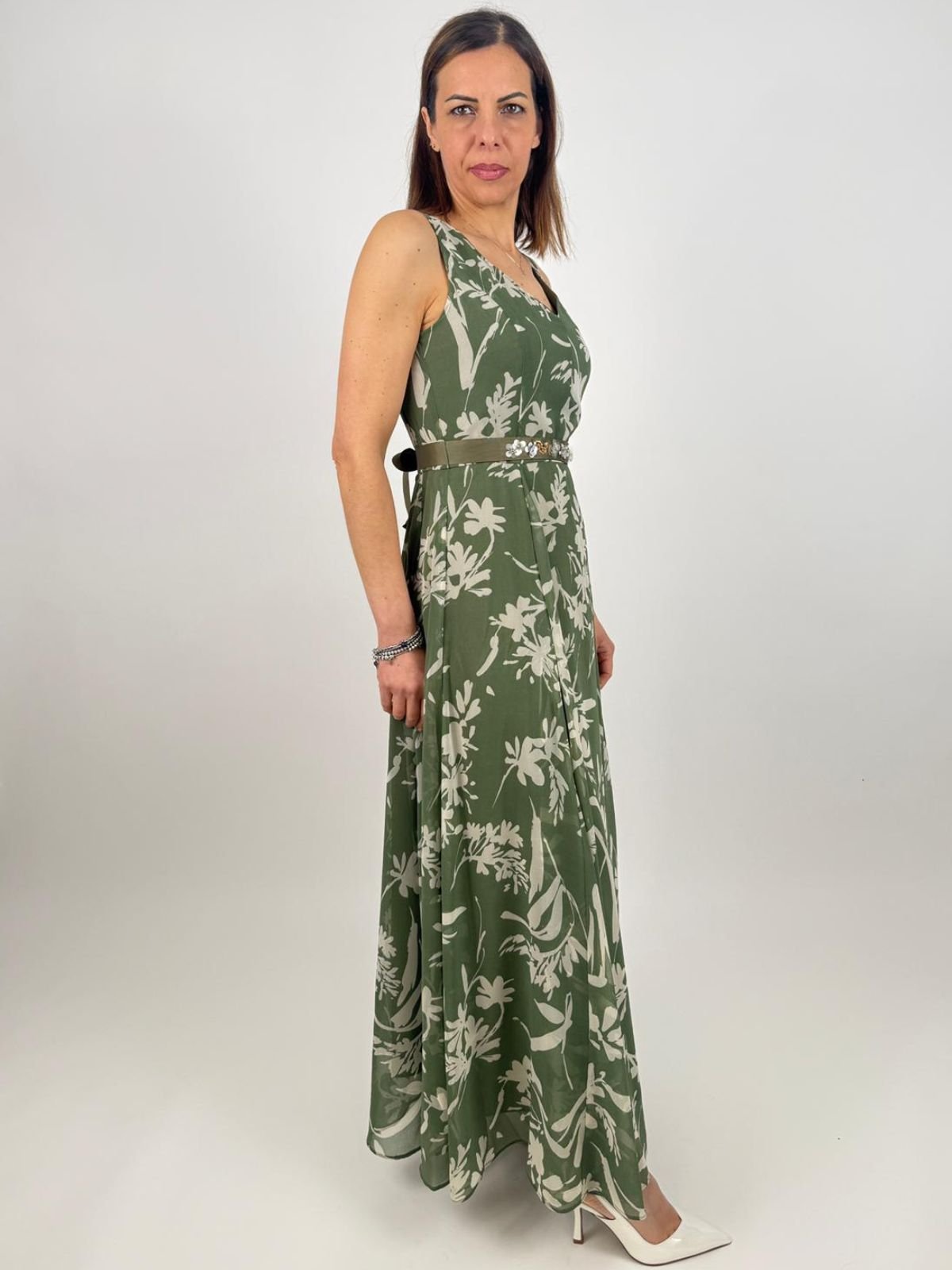 Abito Lungo Floreale Donna - PennyBlack - World Fashion