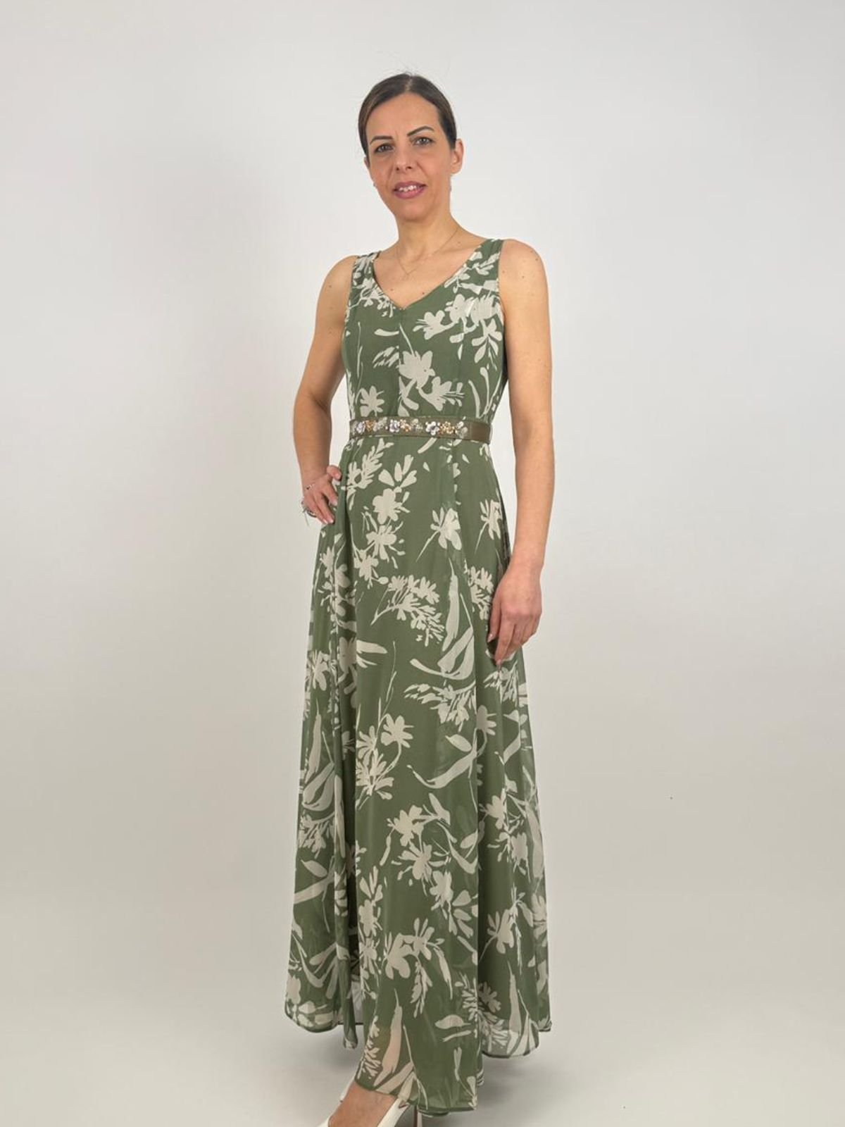 Abito Lungo Floreale Donna - PennyBlack - World Fashion