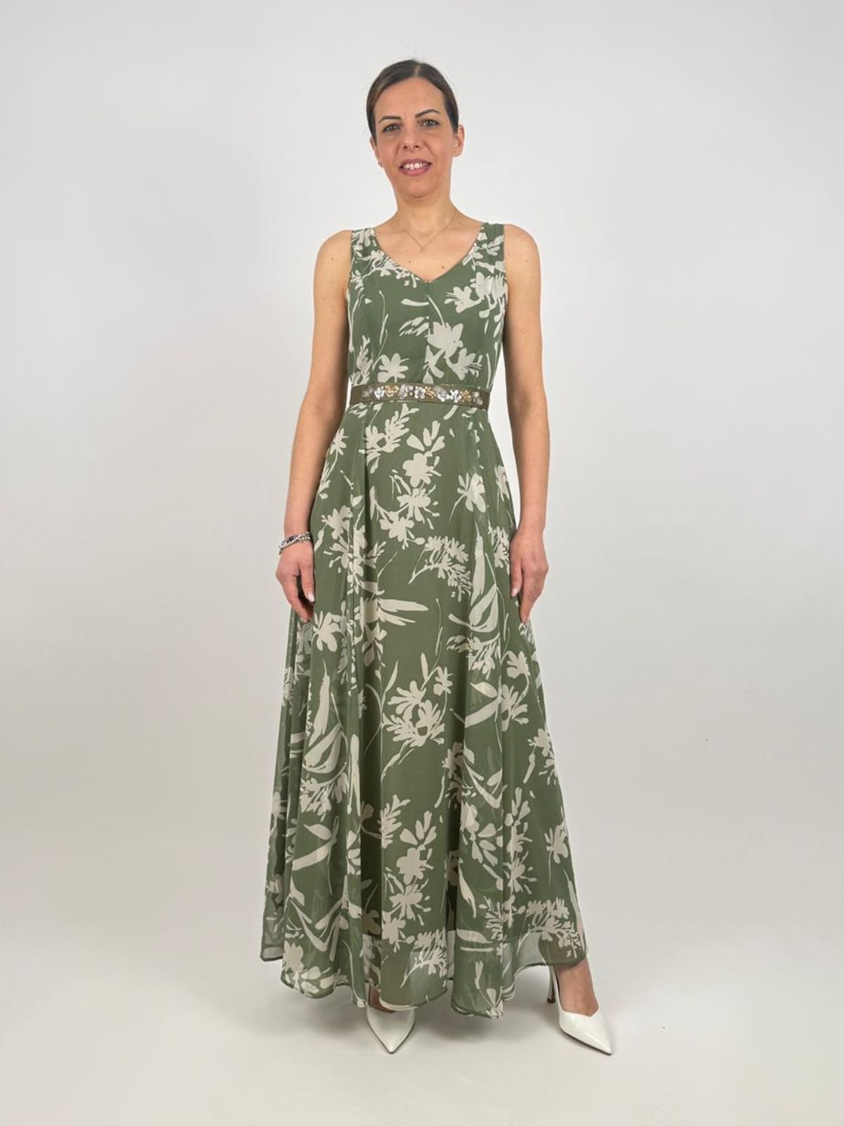 Abito Lungo Floreale Donna - PennyBlack - World Fashion