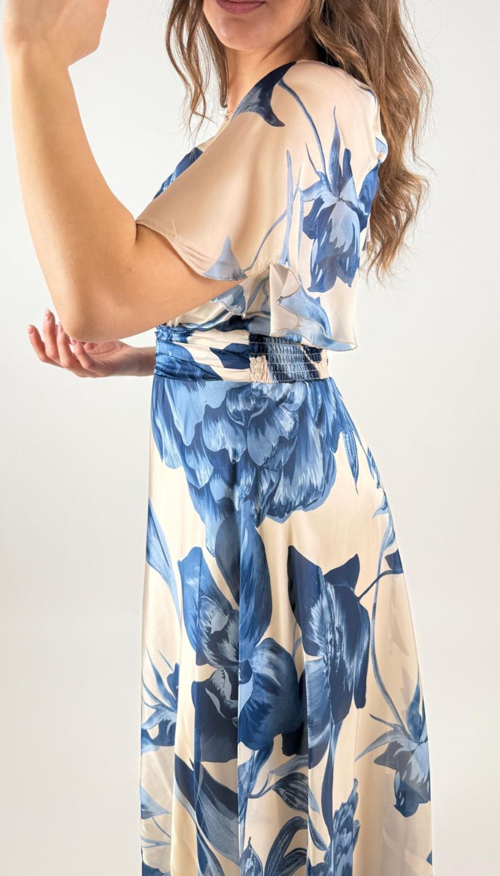 Abito lungo fluido Donna - Rinascimento - World Fashion