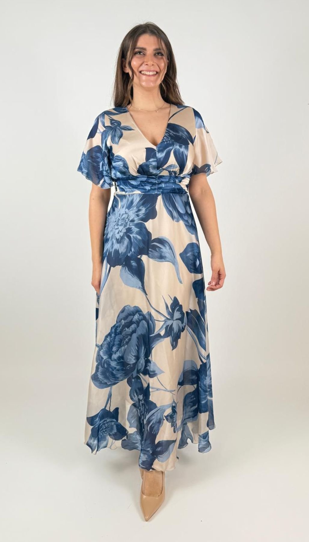 Abito lungo fluido Donna - Rinascimento - World Fashion