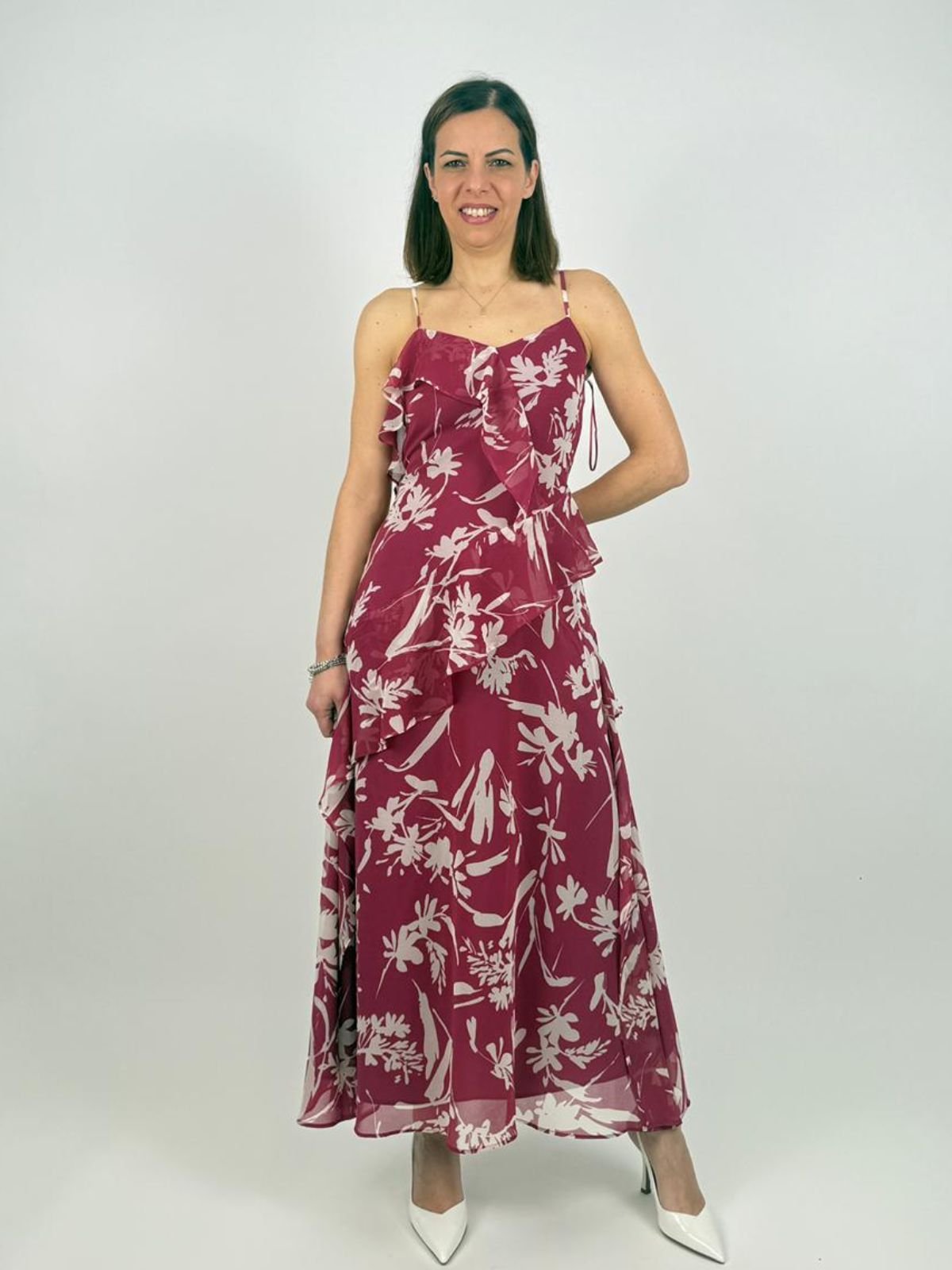 Abito lungo georgette Donna - PennyBlack - World Fashion