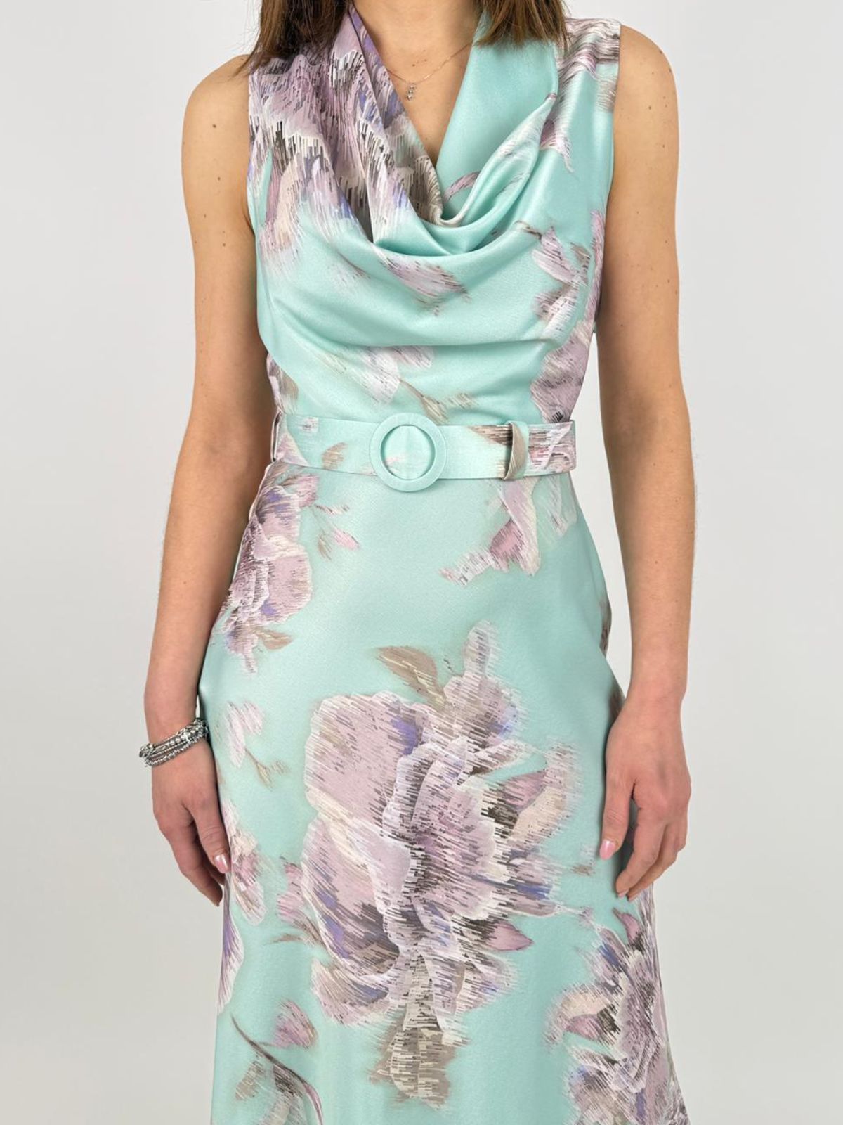 Abito lungo in tessuto fluido Donna - Rinascimento - World Fashion