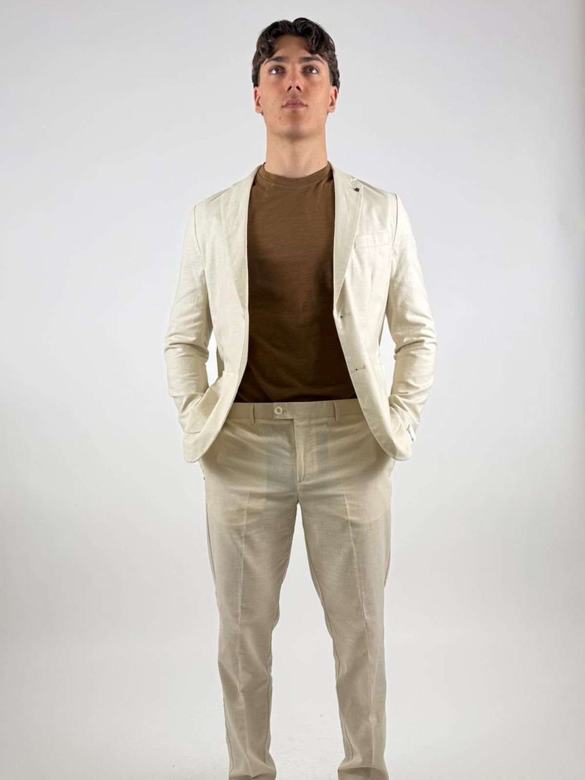 Abito Monopettp Lino Uomo - Markup - World Fashion