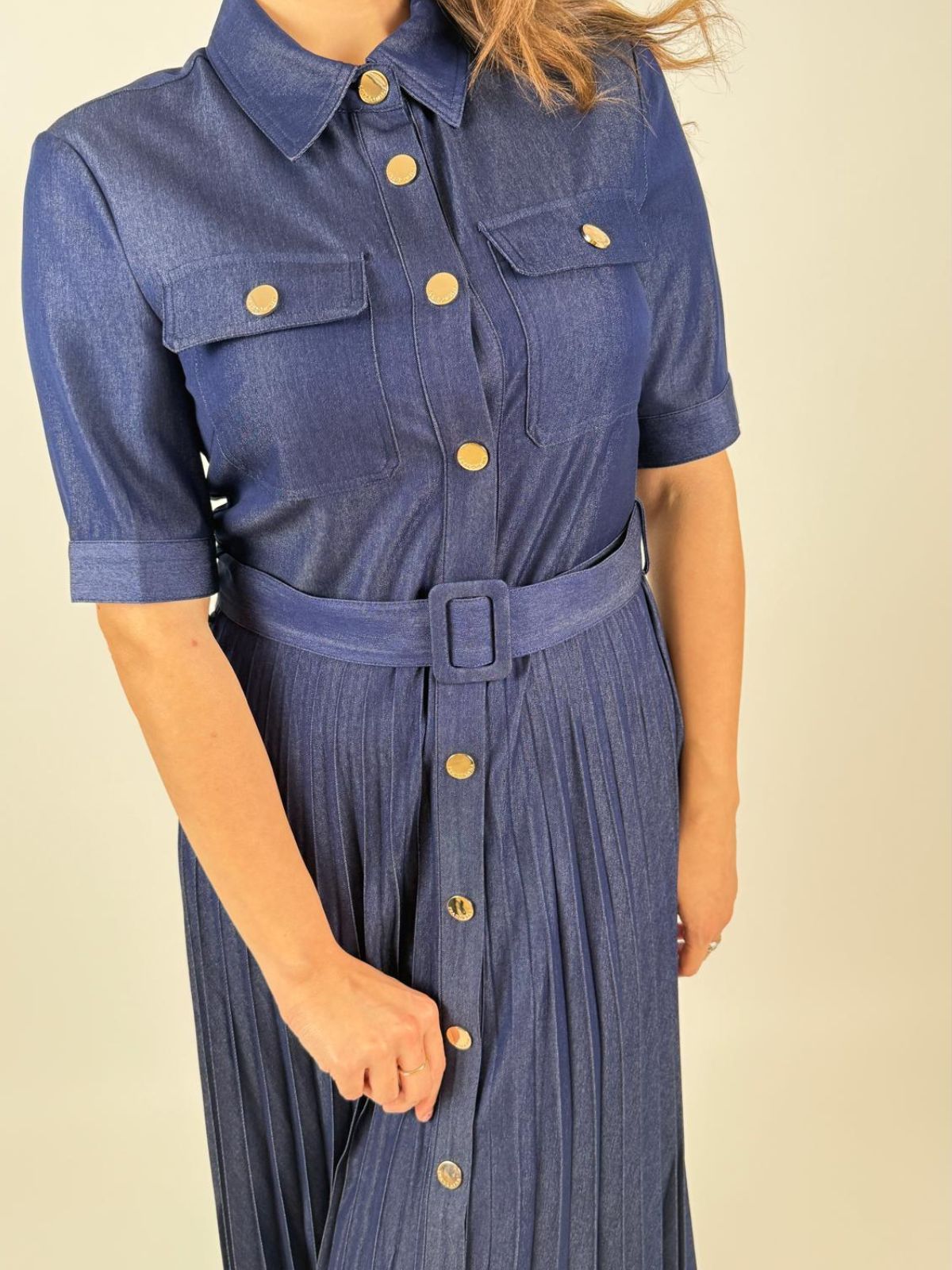 Abito regular modello chemisier midi Donna - Fracomina - World Fashion