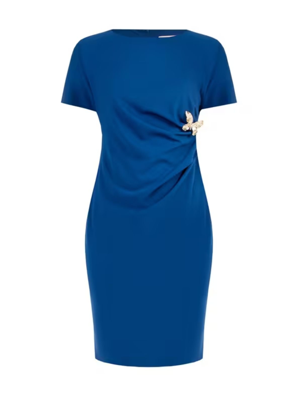 Abito tubino in tessuto fluido stretch Donna - Rinascimento Curvy - World Fashion