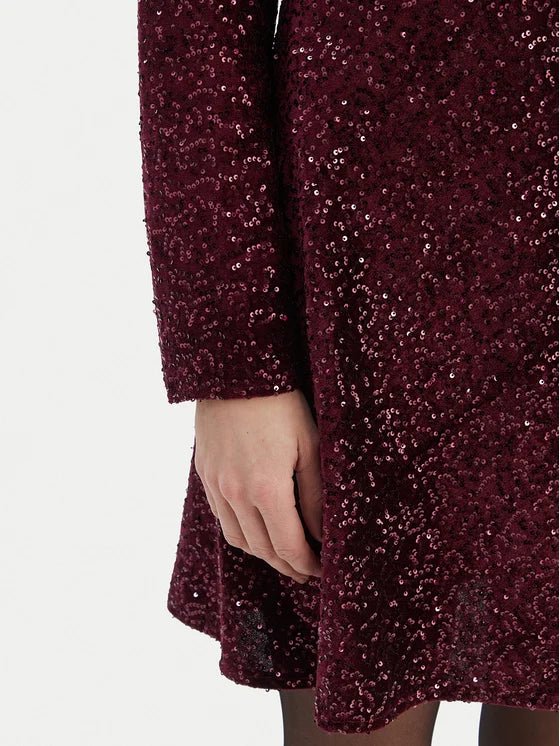 Abito velluto con paillettes Donna - RINASCIMENTO - CFC0126781003 - World Fashion