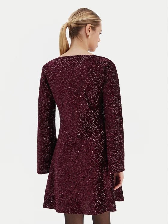 Abito velluto con paillettes Donna - RINASCIMENTO - CFC0126781003 - World Fashion