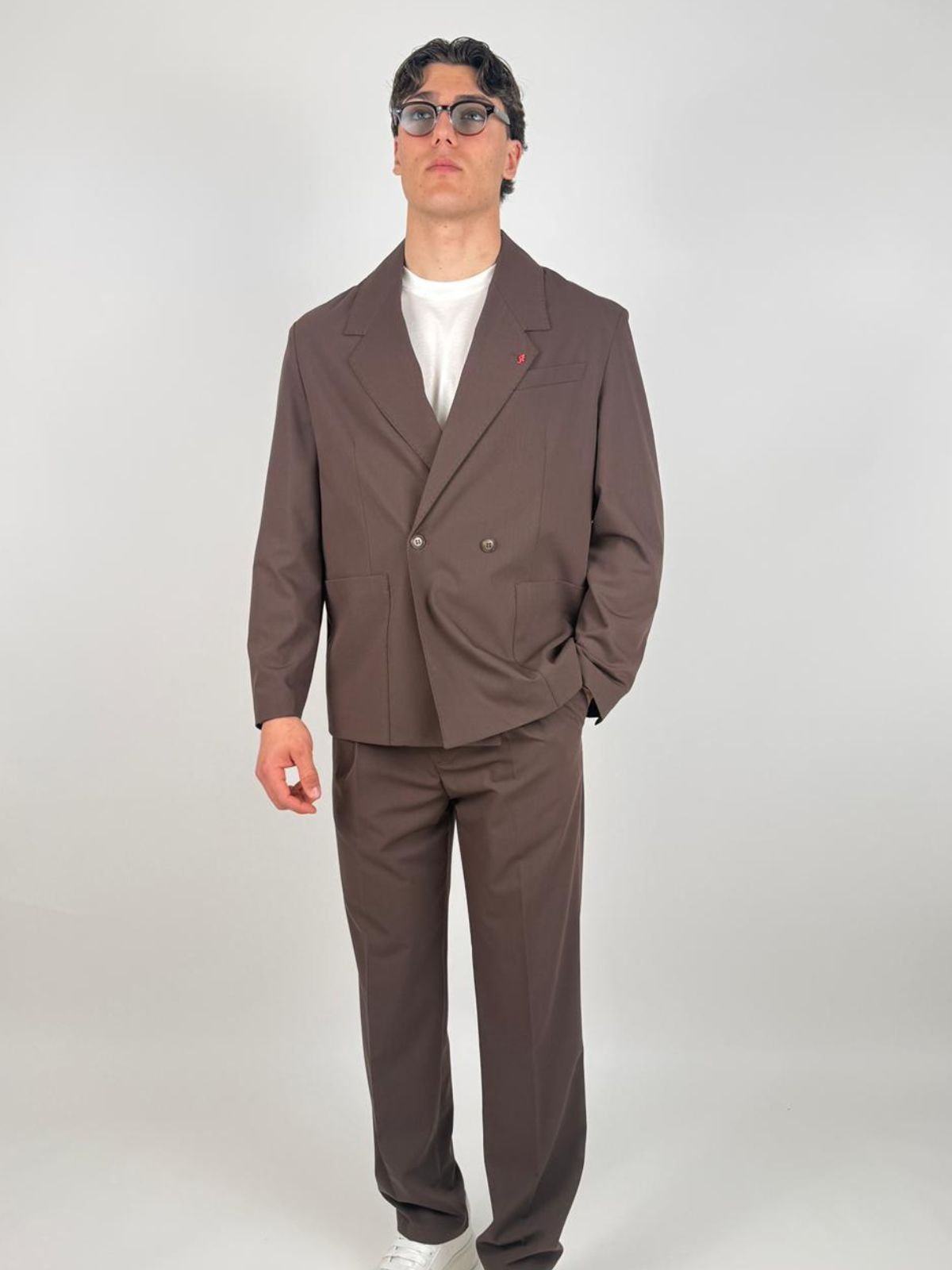 Alfio - Abito Doppiopetto dal taglio over - Uomo - World Fashion