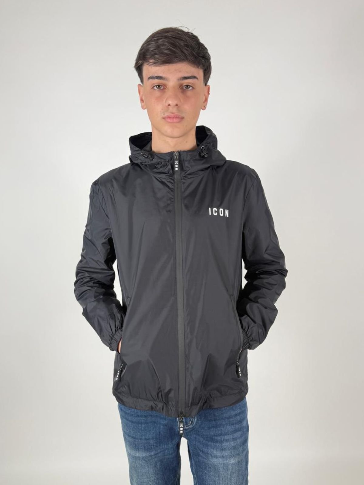 Anti - Vento C/Ricamo Uomo - Icon - World Fashion