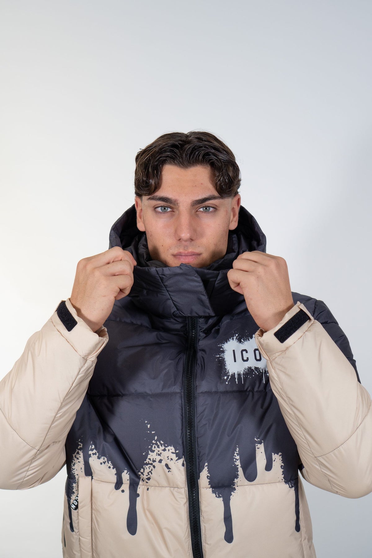 Icon - Giubbotto Con Colature - Uomo