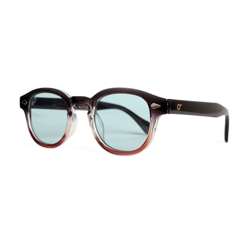 Berlino Wood Azzurro Azzurro - OCCHIALI - OS SUNGLASSES - World Fashion
