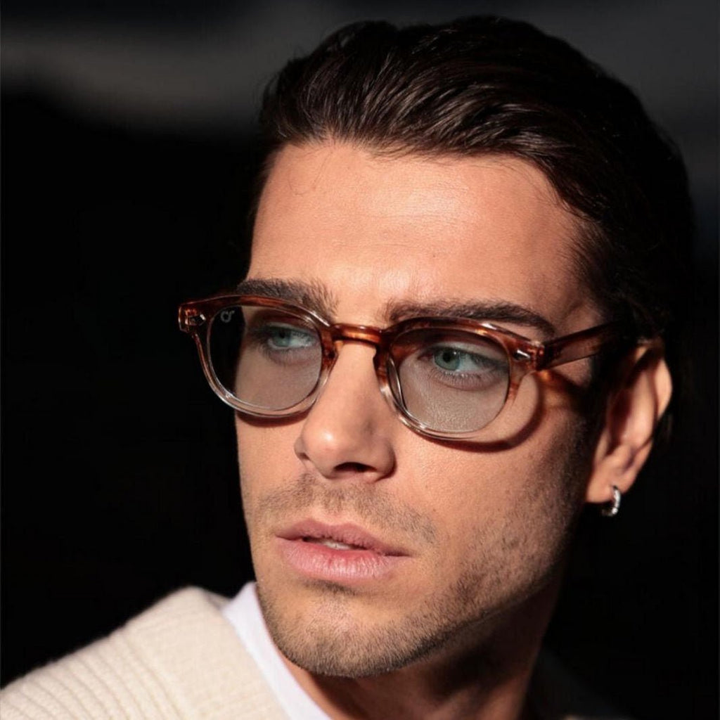 Berlino Wood Azzurro Azzurro - OCCHIALI - OS SUNGLASSES - World Fashion
