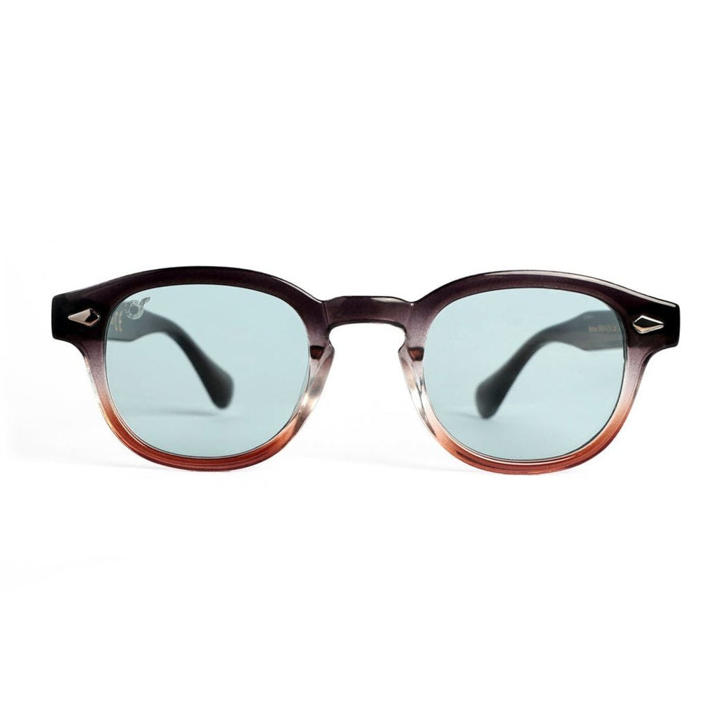 Berlino Wood Azzurro Azzurro - OCCHIALI - OS SUNGLASSES - World Fashion