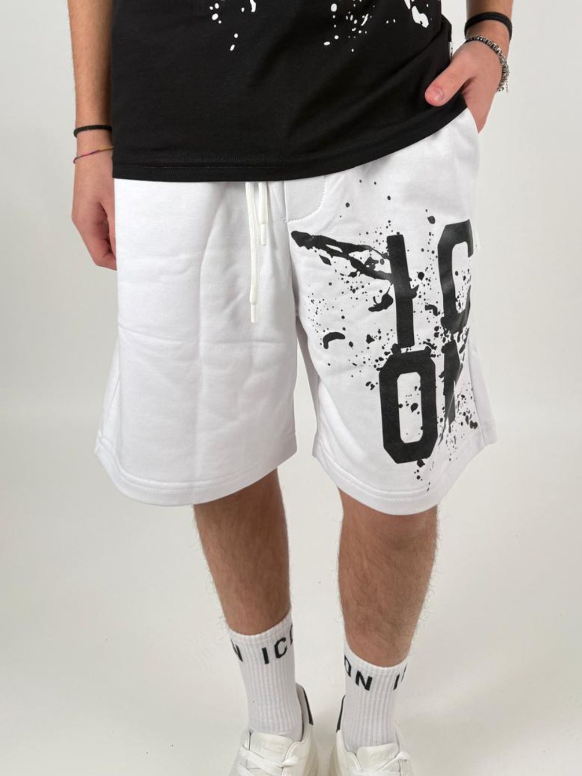 Bermuda C/Logo New Splash Uomo - Icon - World Fashion