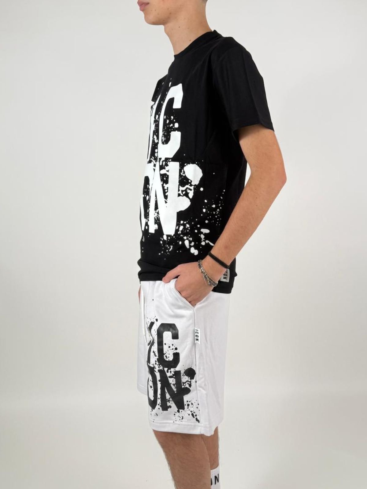 Bermuda C/Logo New Splash Uomo - Icon - World Fashion