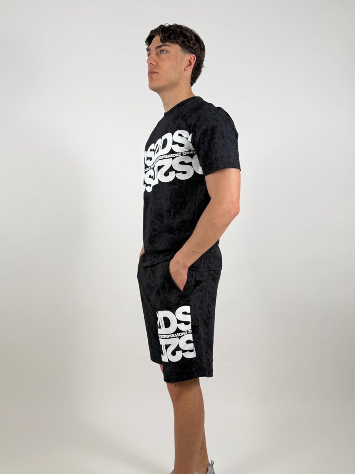 Bermuda Effetto Stone Wash Uomo - Ds2 - World Fashion