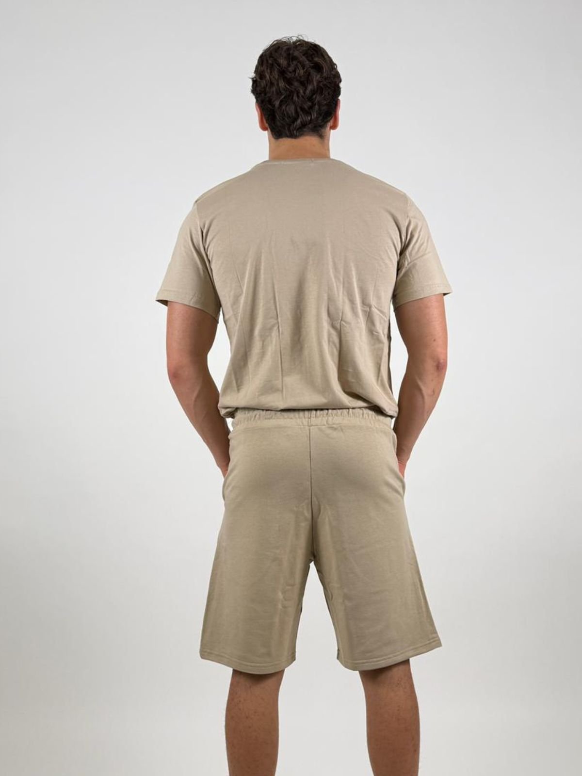 Bermuda in cotone con logo a rilievo Uomo - Ds2 - World Fashion