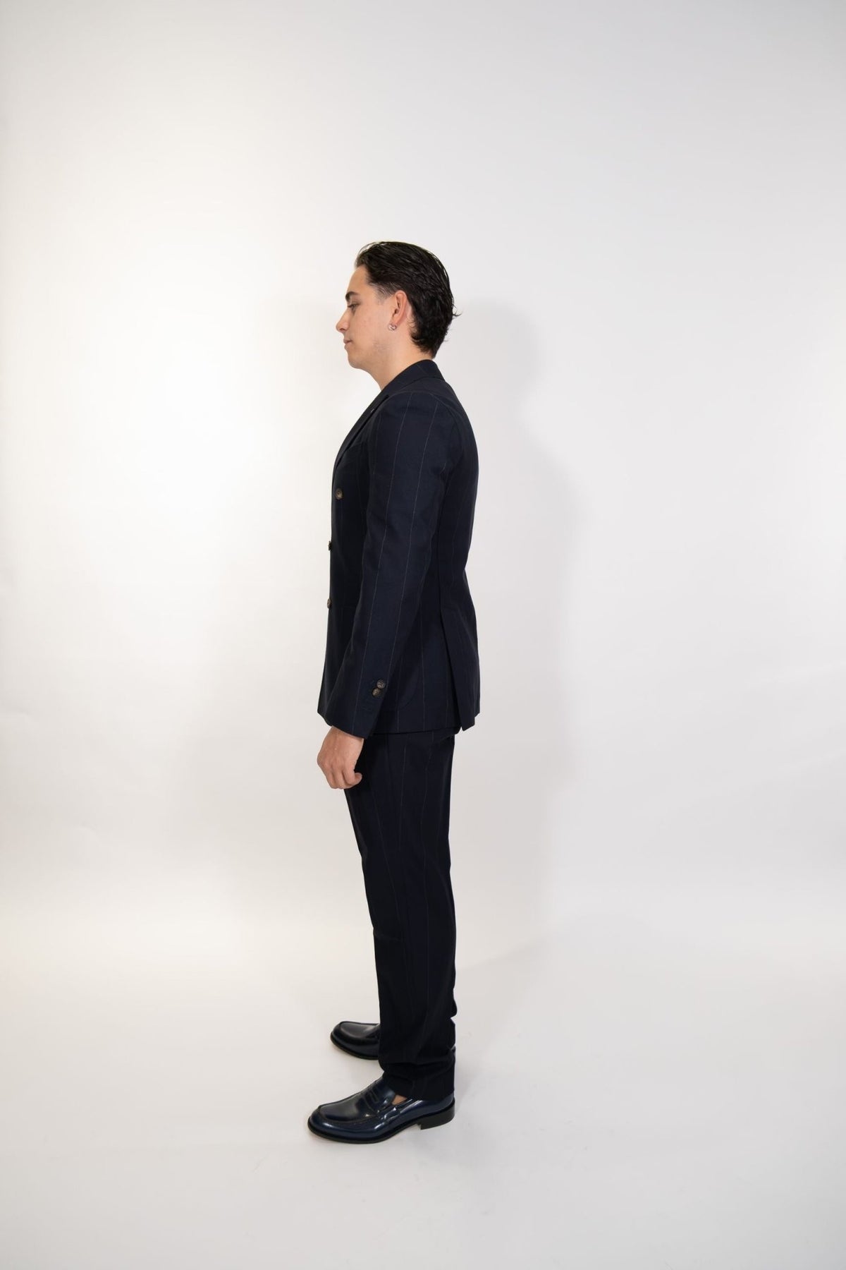 Bharnaba - Abito gessato Conero - Uomo - World Fashion