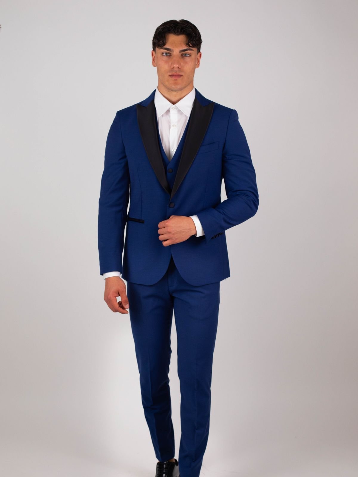 Bharnaba - Abito + gilet punta a lancia - Uomo - World Fashion