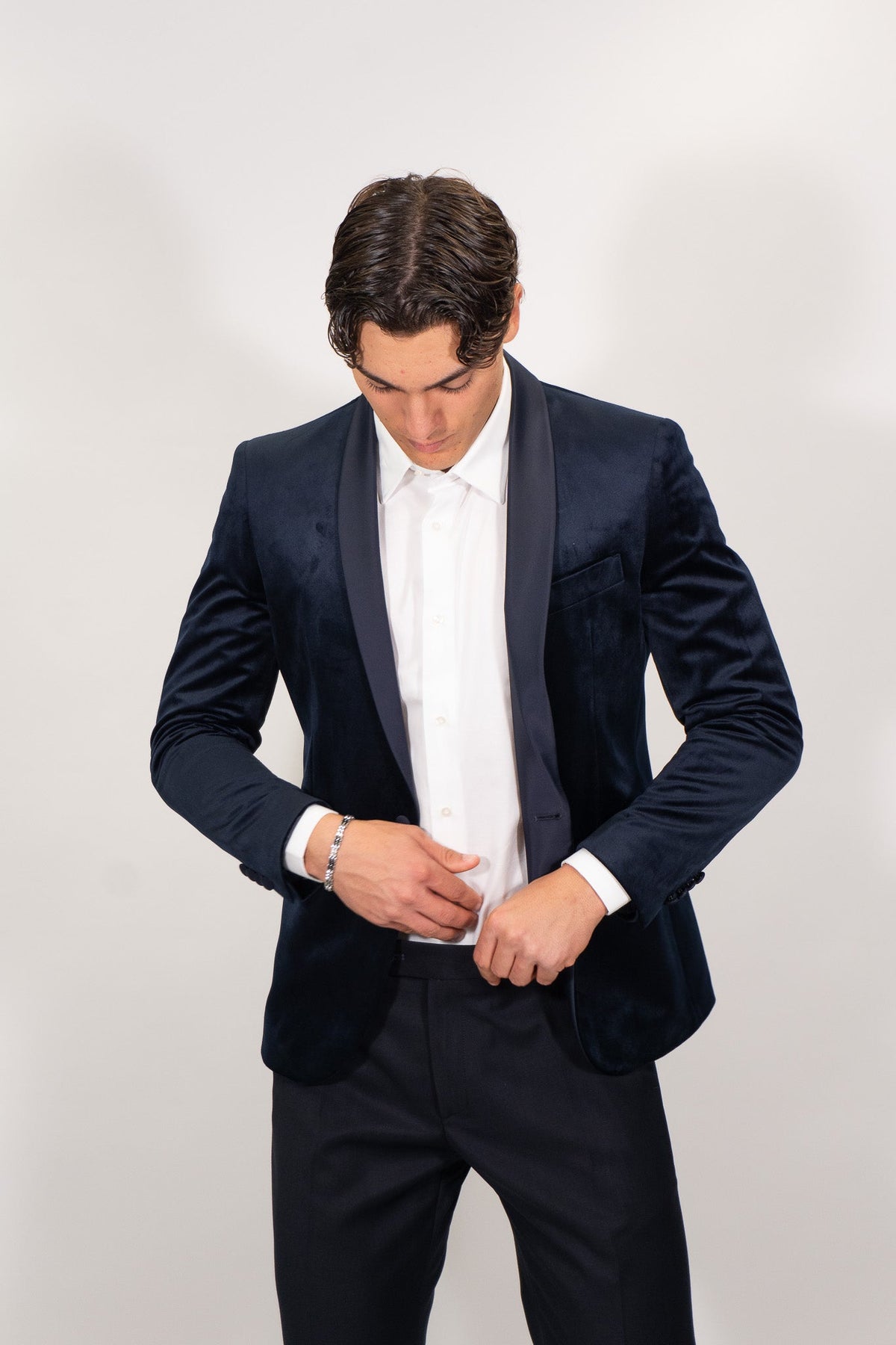 Bharnaba - Abito Smoking in velluto - Uomo - World Fashion