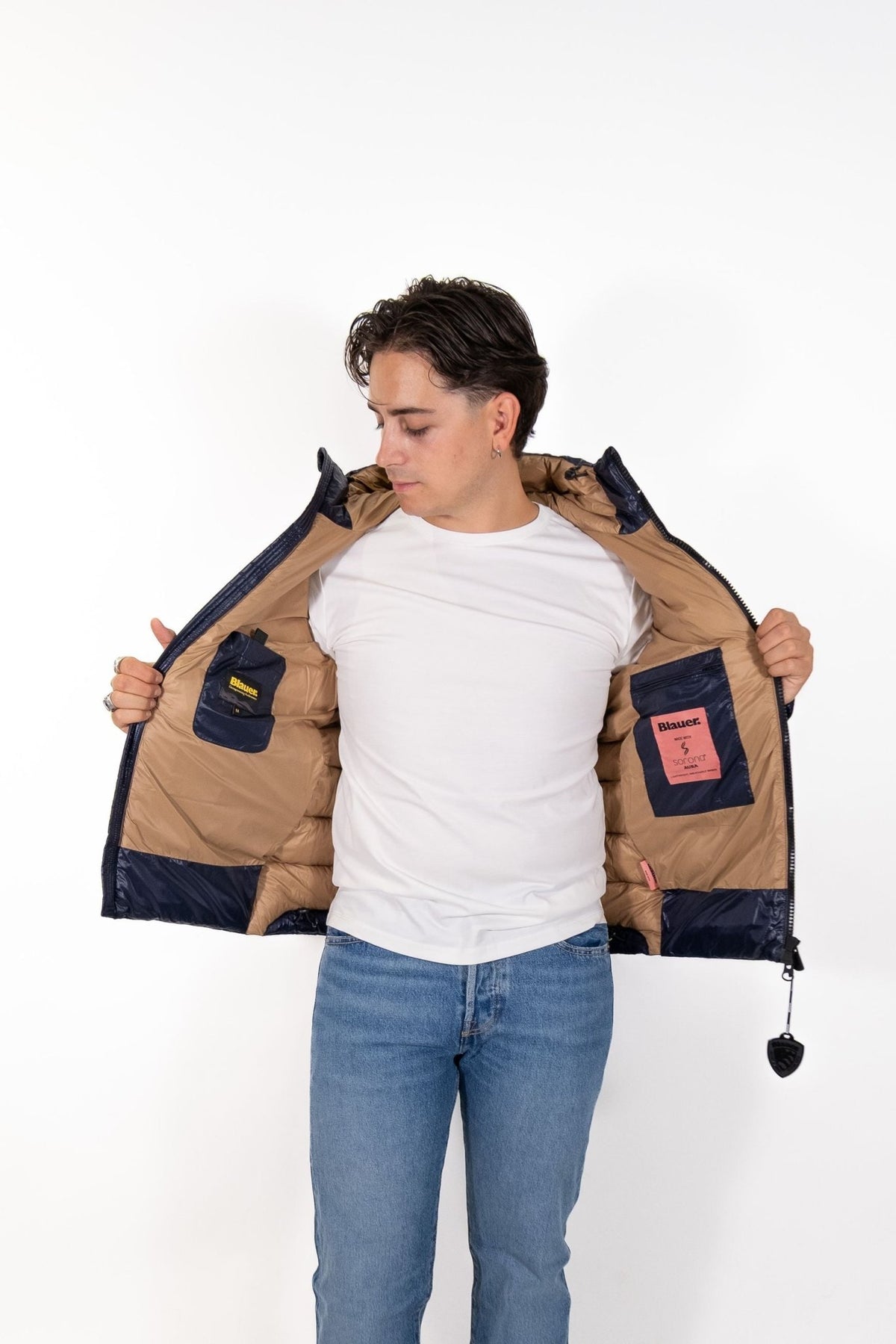 Blauer - Giubbino corto imbottitura ovatta Adams - Uomo - World Fashion