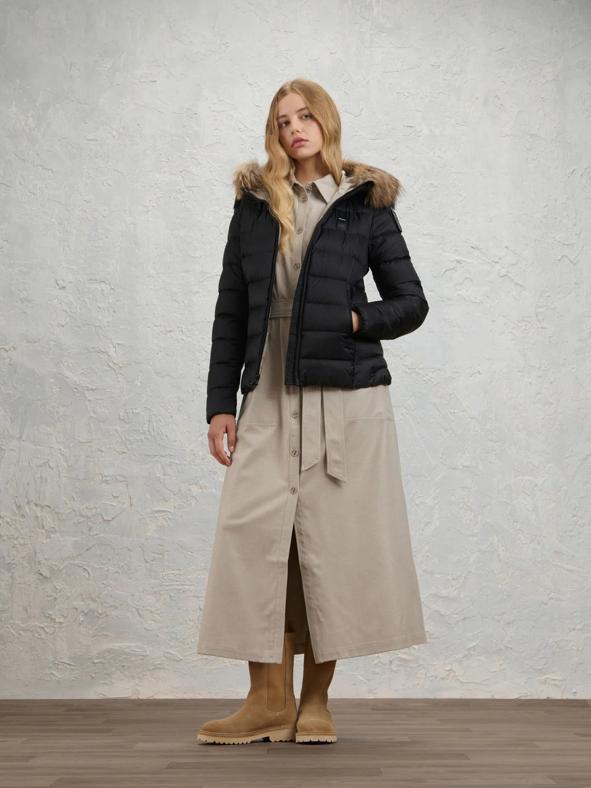 Blauer - Giubbino corto imbottitura piuma Arcadia - Donna - World Fashion