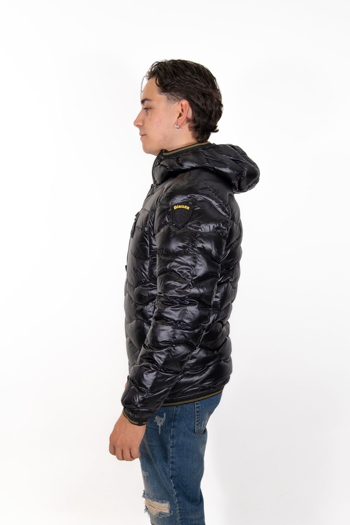 Blauer - Giubbino corto imbottitura piuma Wave - Uomo - World Fashion