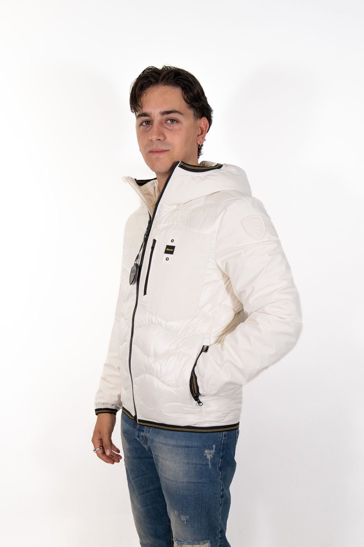 Blauer - Giubbino corto imbottitura piuma/ovatta Albert - Uomo - World Fashion