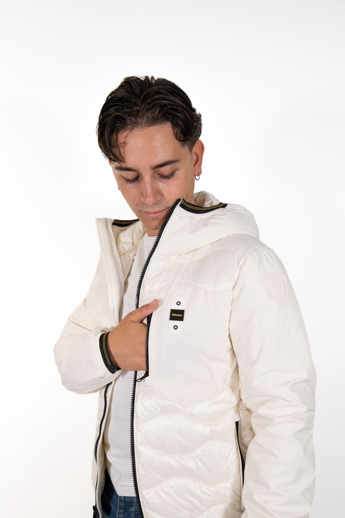 Blauer - Giubbino corto imbottitura piuma/ovatta Albert - Uomo - World Fashion