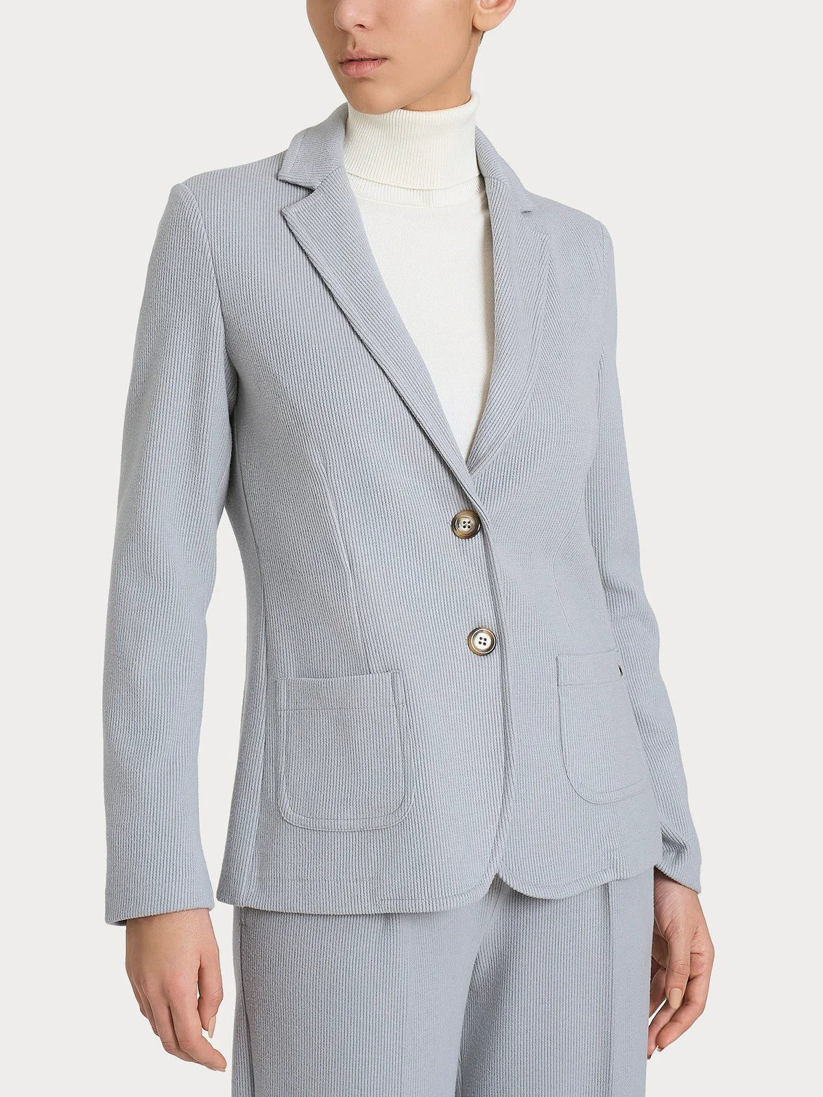 Blazer con due bottoni in Velluto Donna - RAGNO - DR23GA - World Fashion