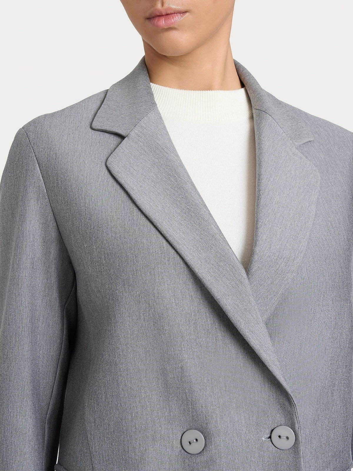 Blazer doppio petto in Compact Donna - RAGNO - DR32G6 - World Fashion