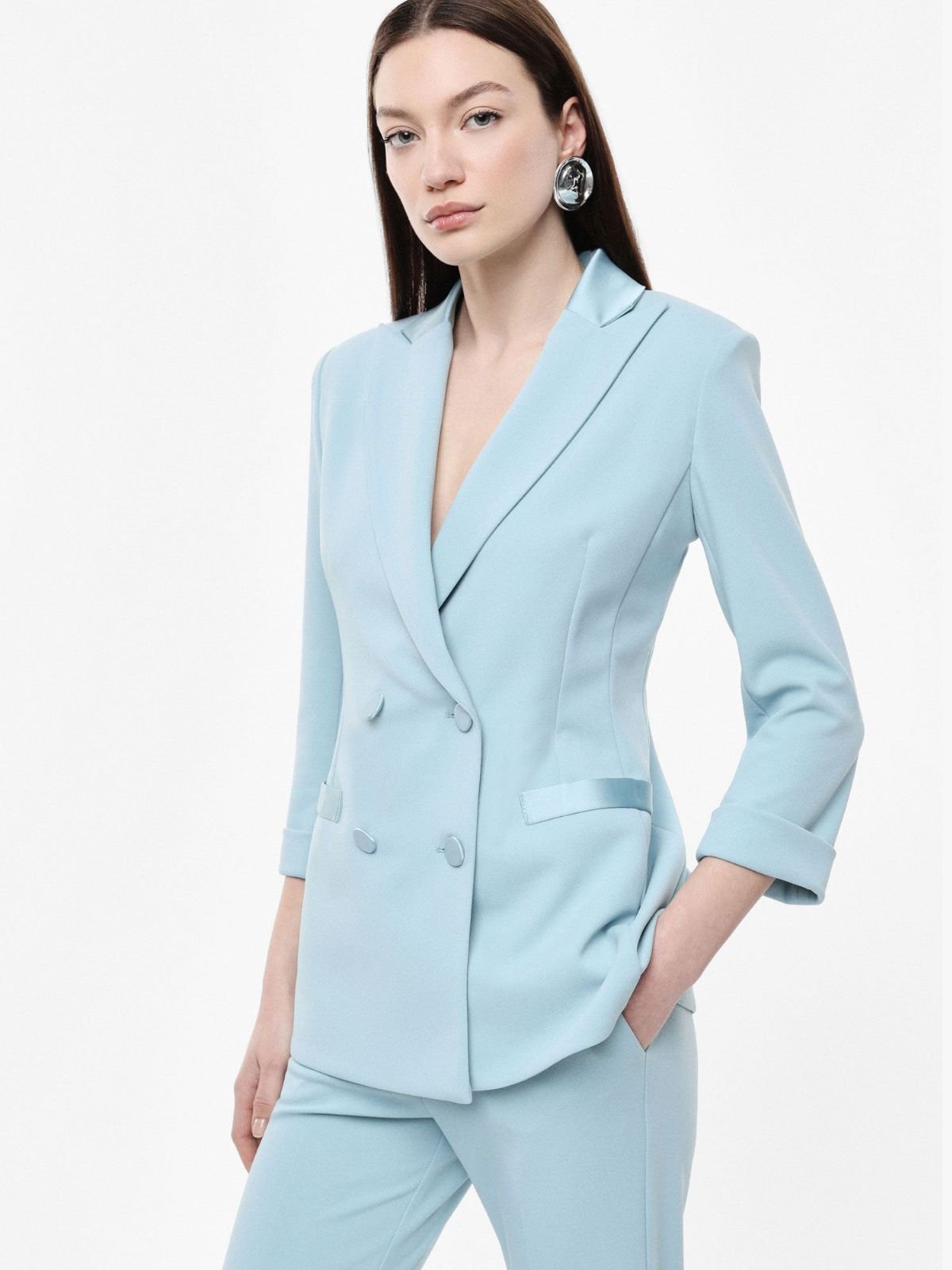 Blazer doppiopetto con maniche tre quarti Donna - Imperial - World Fashion