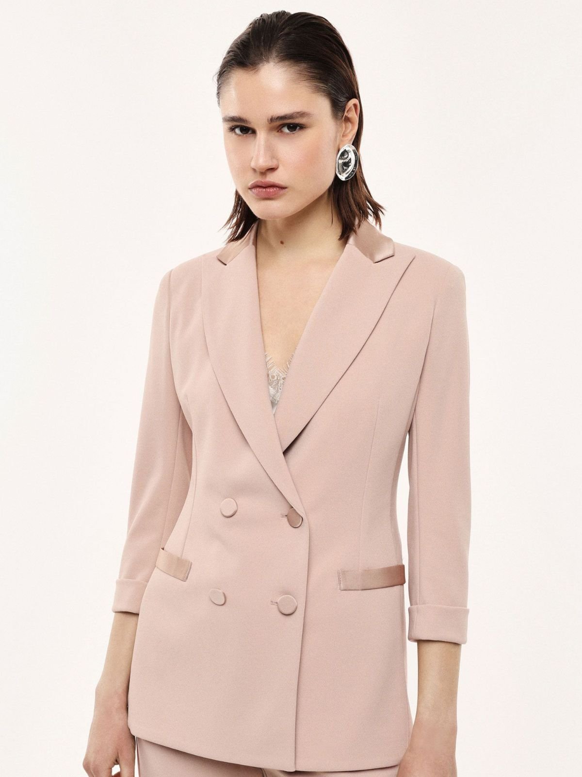 Blazer doppiopetto con maniche tre quarti Donna - Imperial - World Fashion