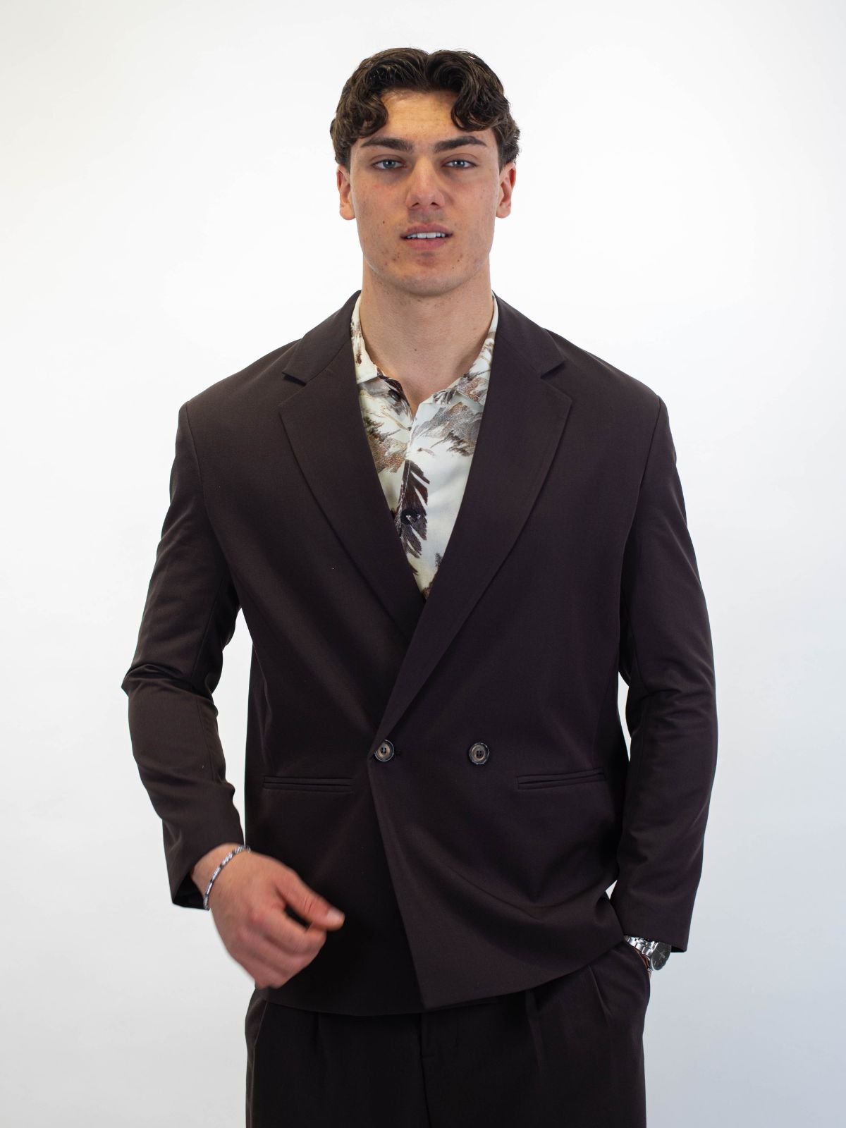 Blazer doppiopetto regular - fit tasche a filetto Uomo - Imperial - World Fashion