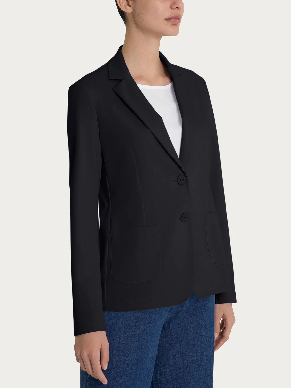 Blazer due bottoni in Compact Light Donna - Ragno - World Fashion