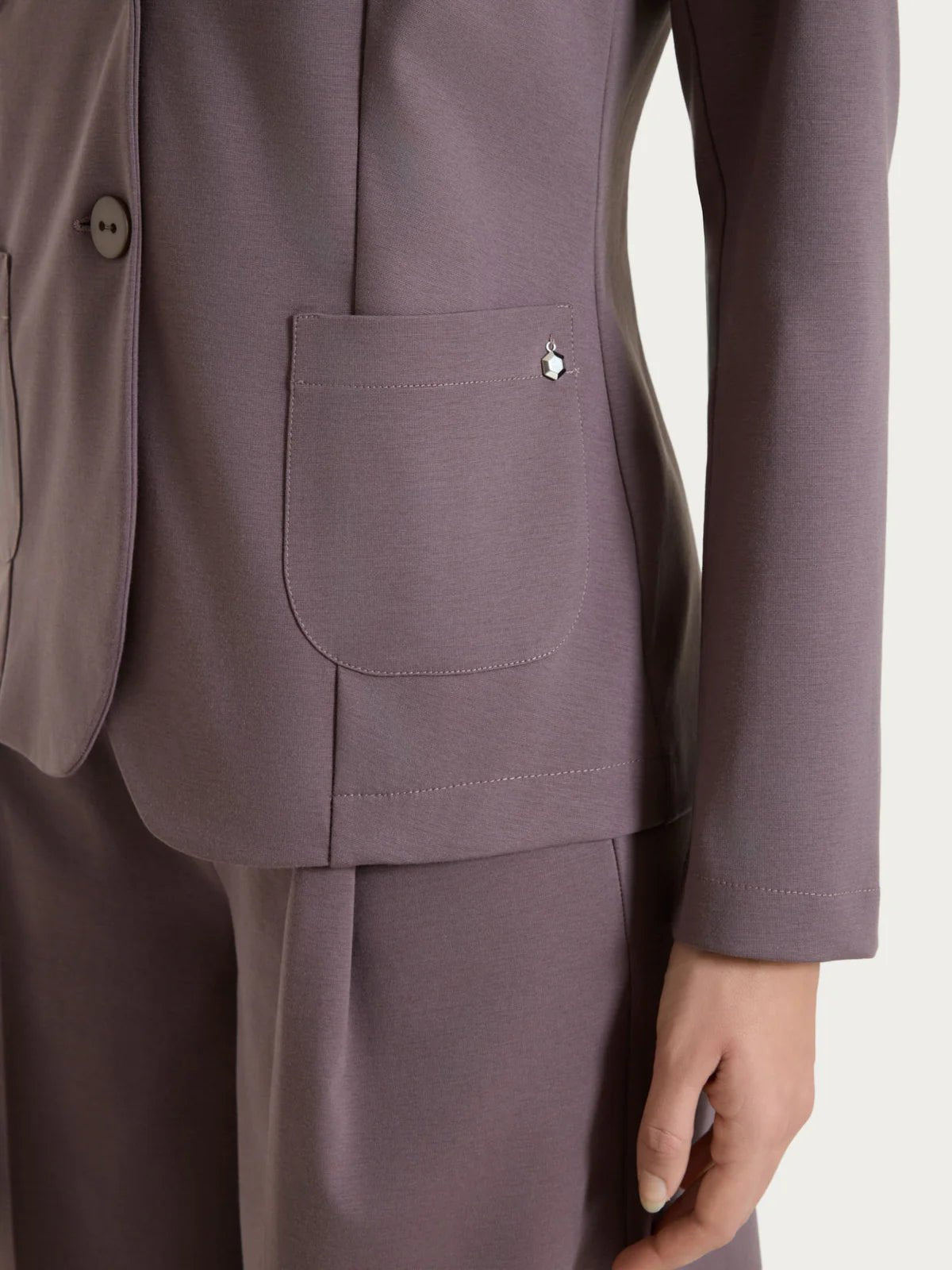 Blazer due bottoni in Compact Light Donna - Ragno - World Fashion