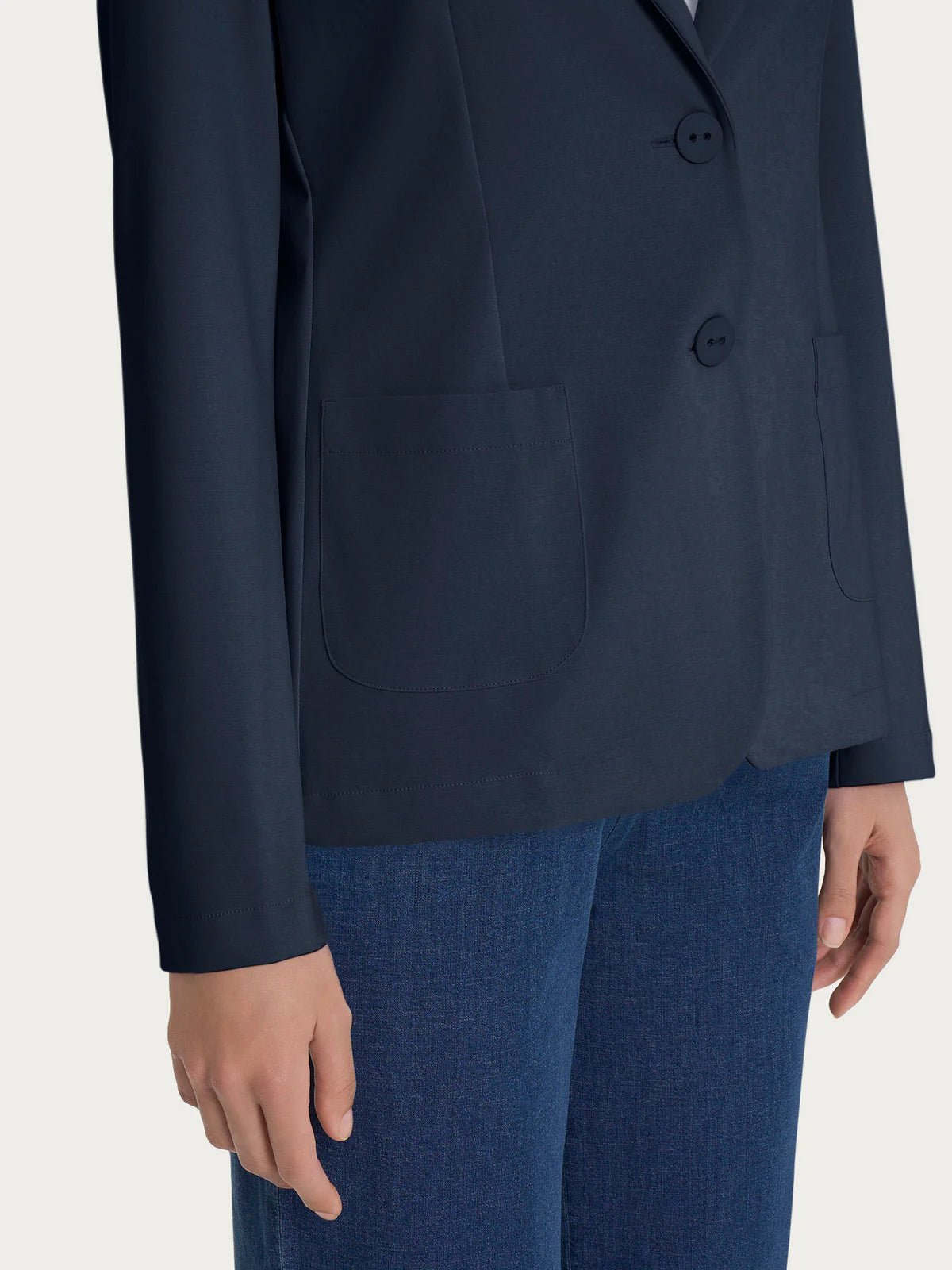 Blazer due bottoni in Compact Light Donna - Ragno - World Fashion