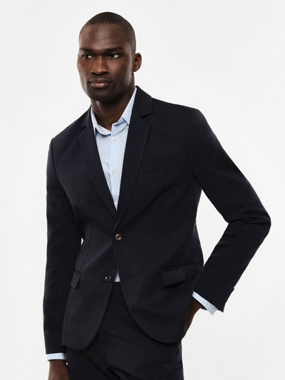 Imperial - Blazer regular-fit foderato con chiusura a bottoni - Uomo