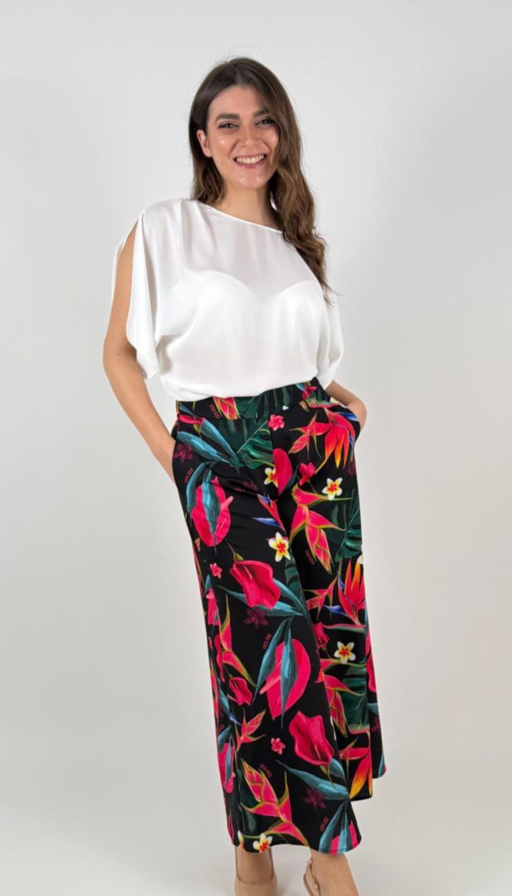 Blusa raso Donna - Rinascimento - World Fashion