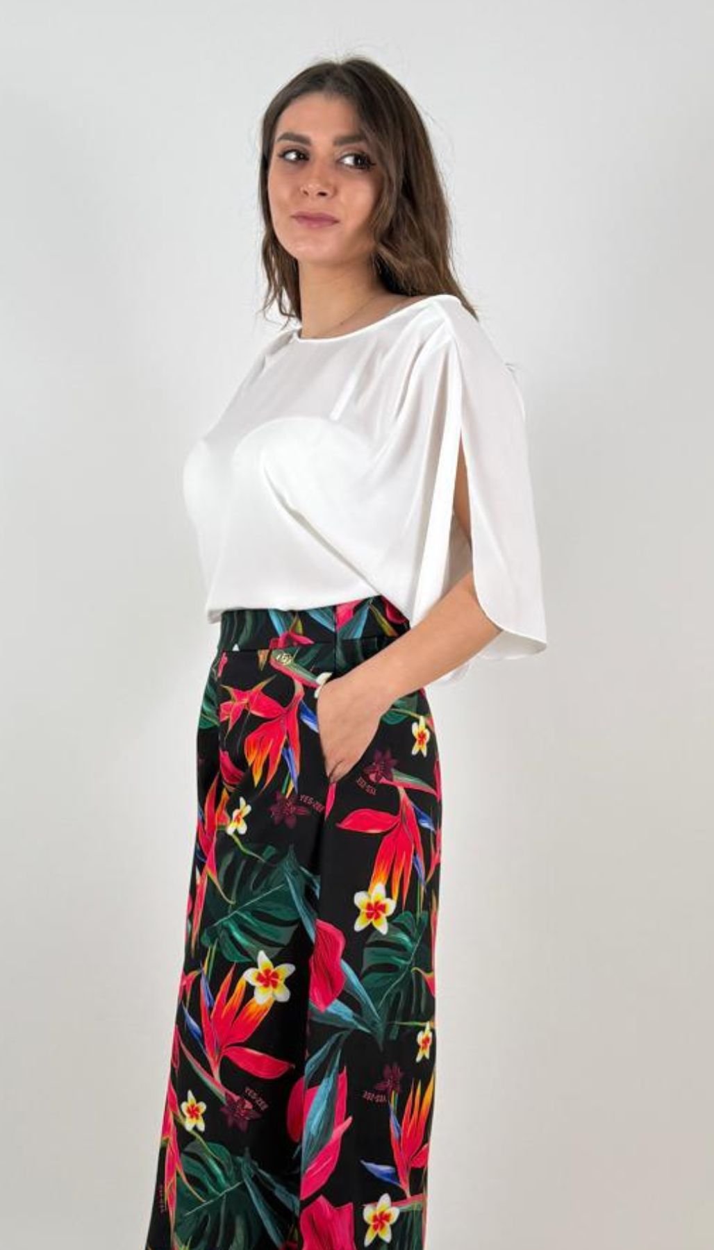 Blusa raso Donna - Rinascimento - World Fashion