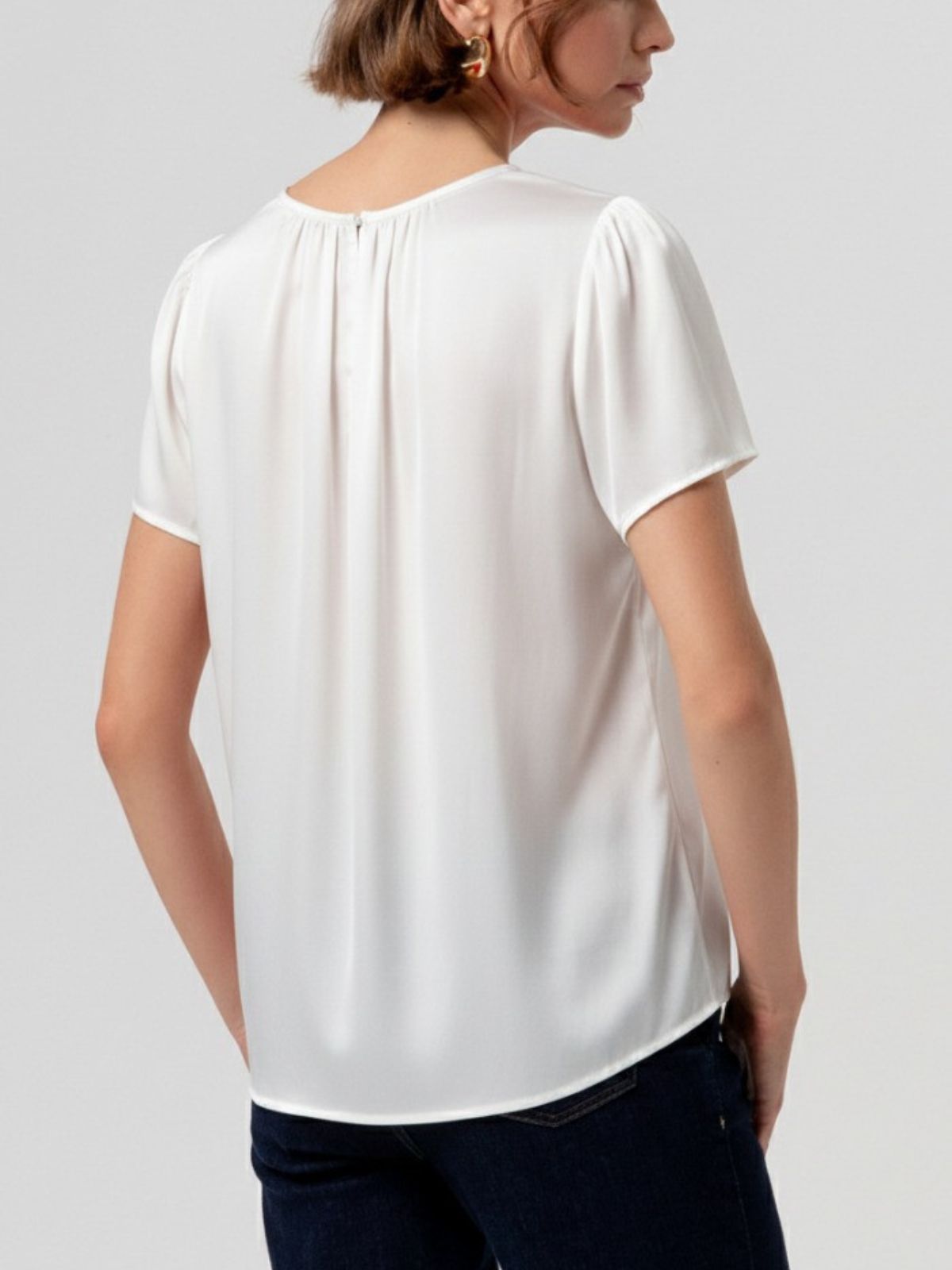 Blusa regular in raso Donna - Fracomina - World Fashion