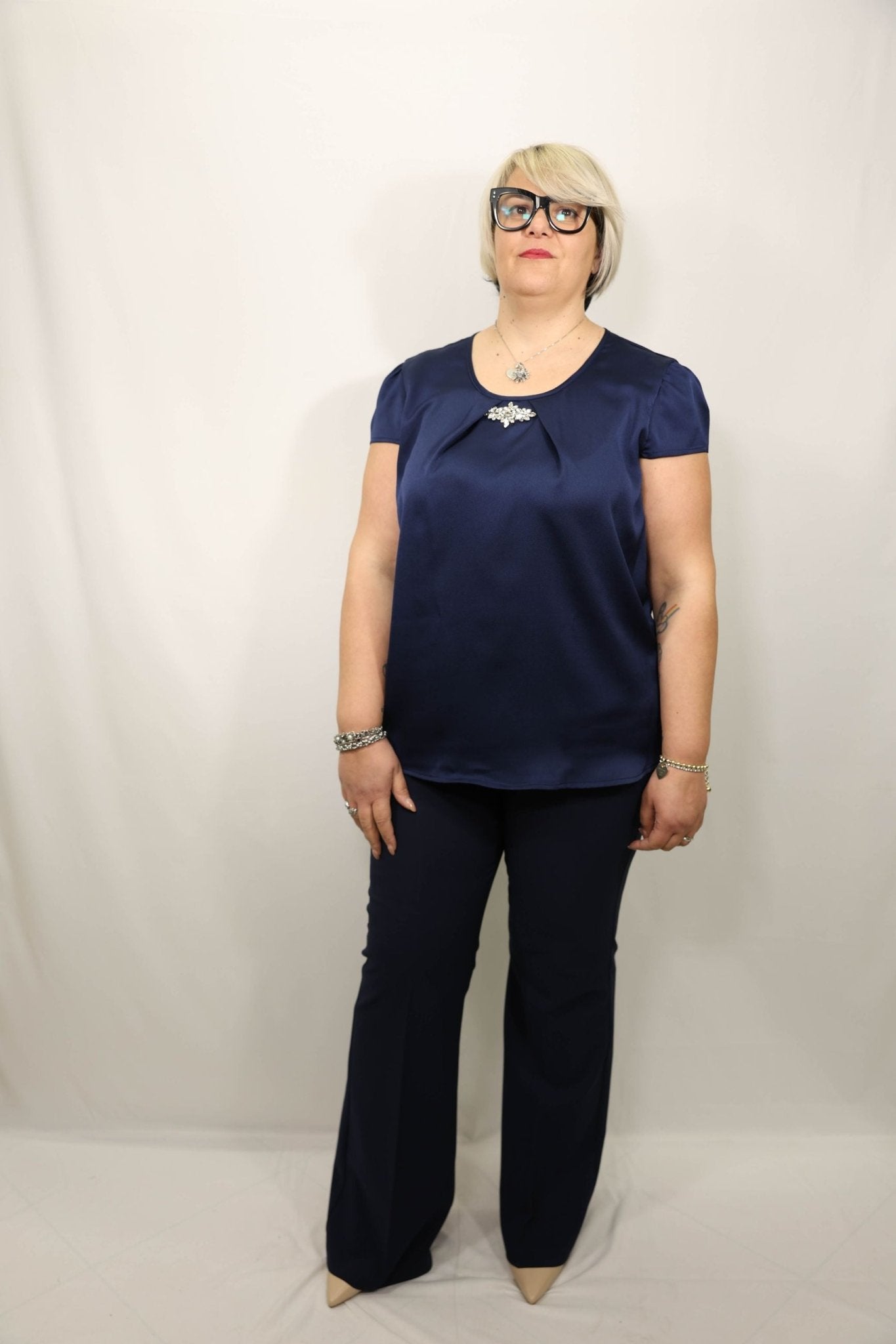 Blusa Scatoletta Donna - Rinascimento Curvy - World Fashion