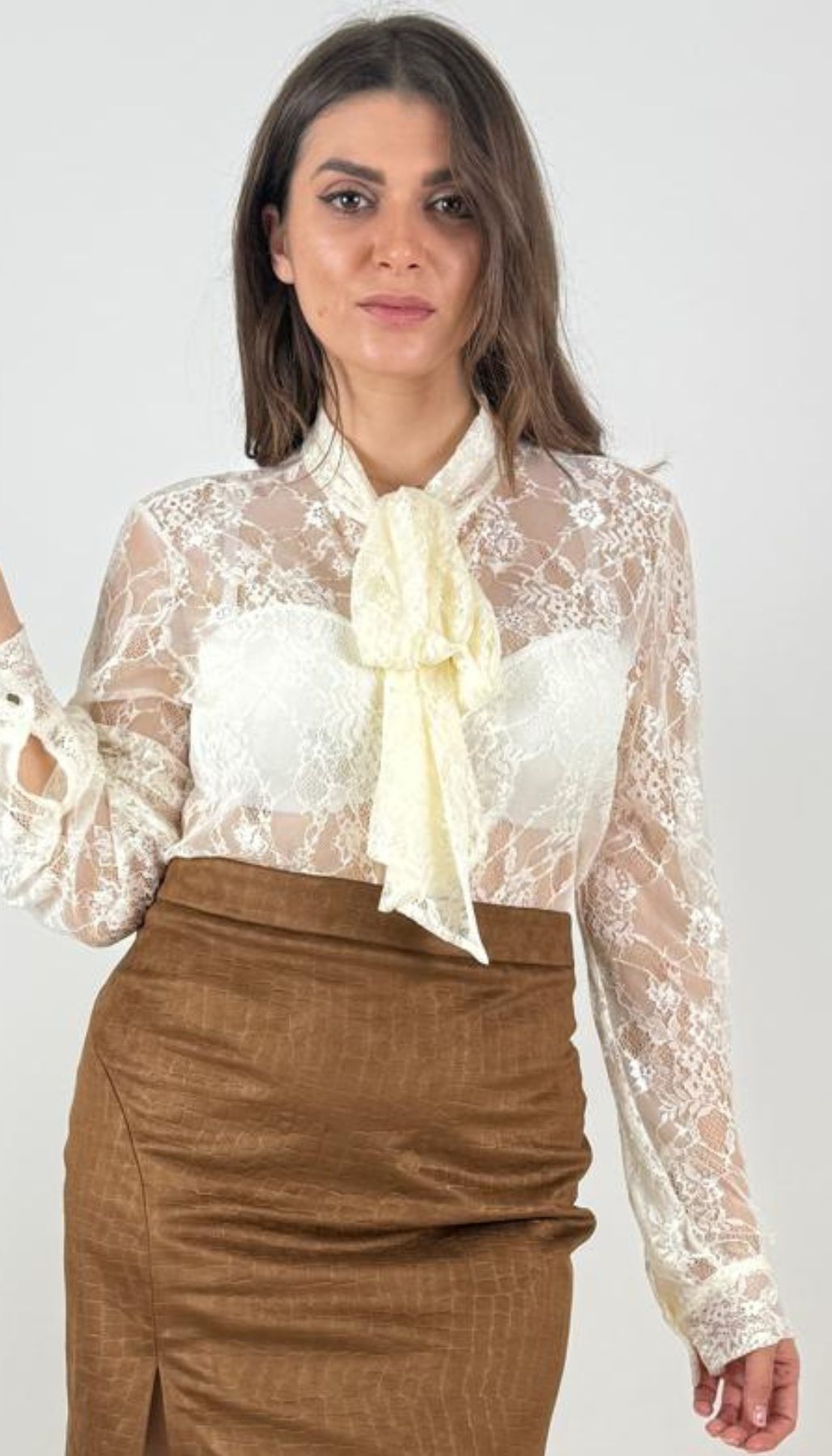 Blusa/Camicia in pizzo Donna - Rinascimento - World Fashion