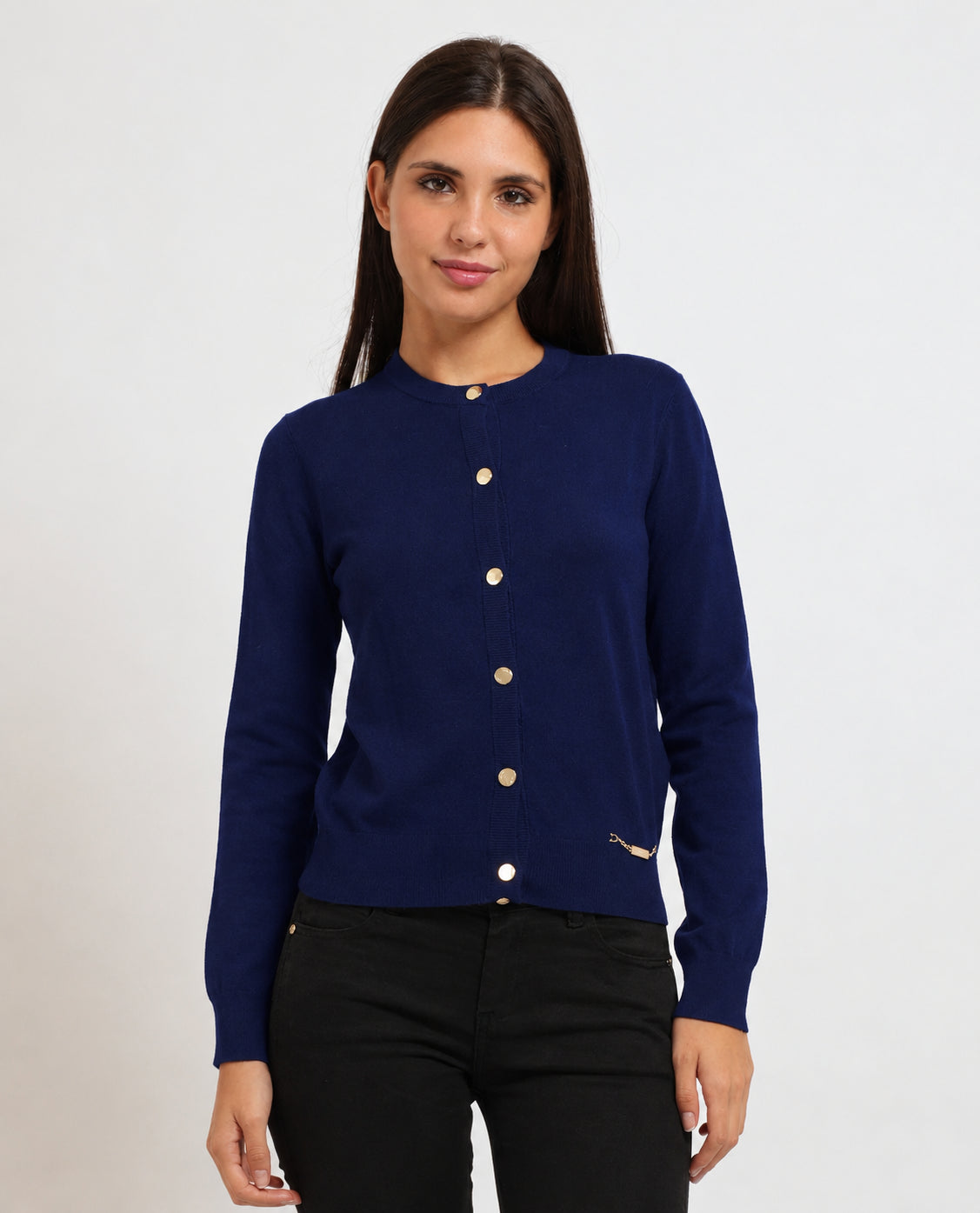 Gaudì - Cardigan con bottoni dorati - Donna