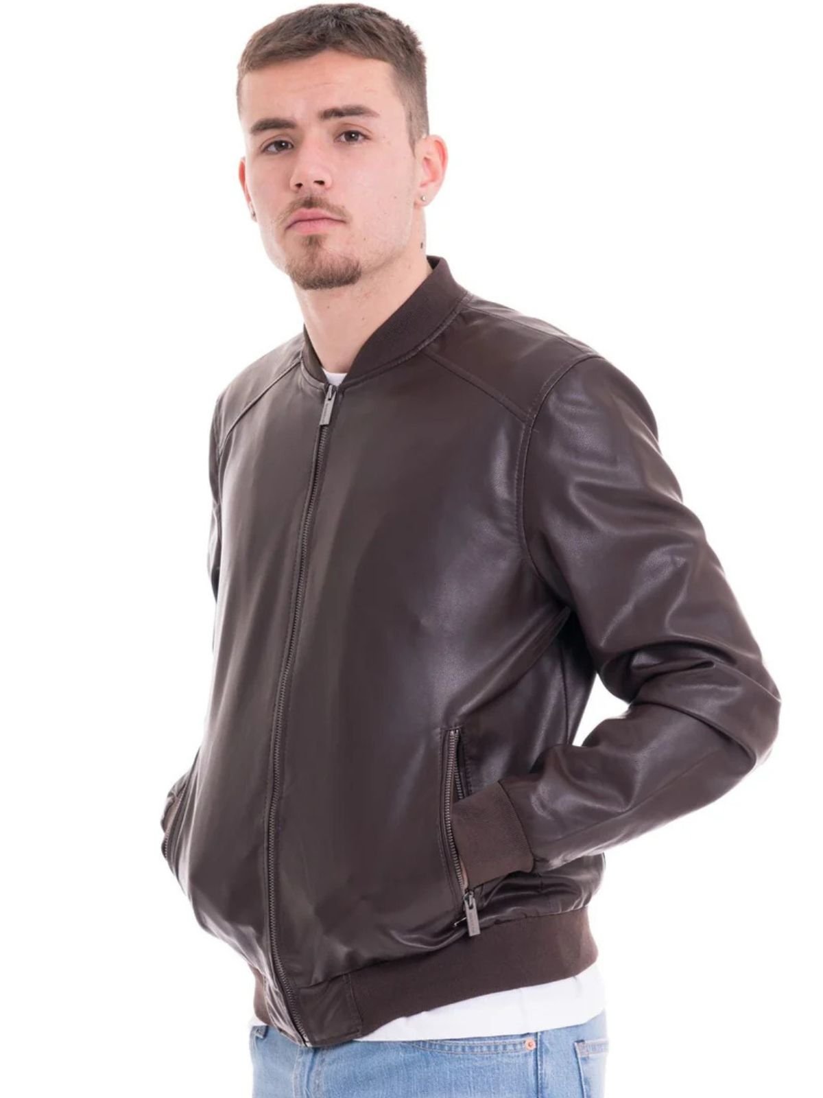 Bomber in ecopelle Uomo - Markup - World Fashion
